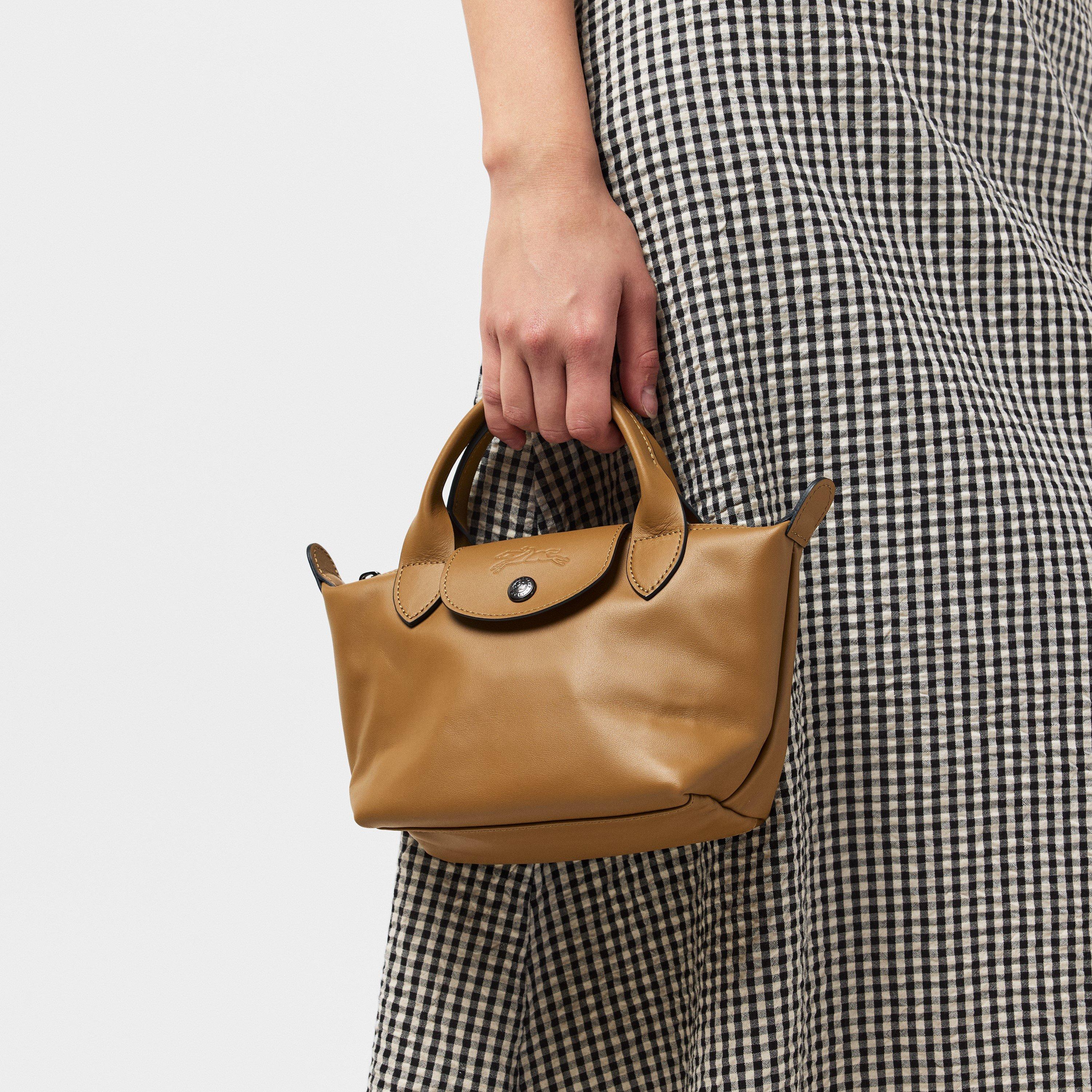 Tobacco - Longchamp - Pliage Xtra XS Handbag - 3