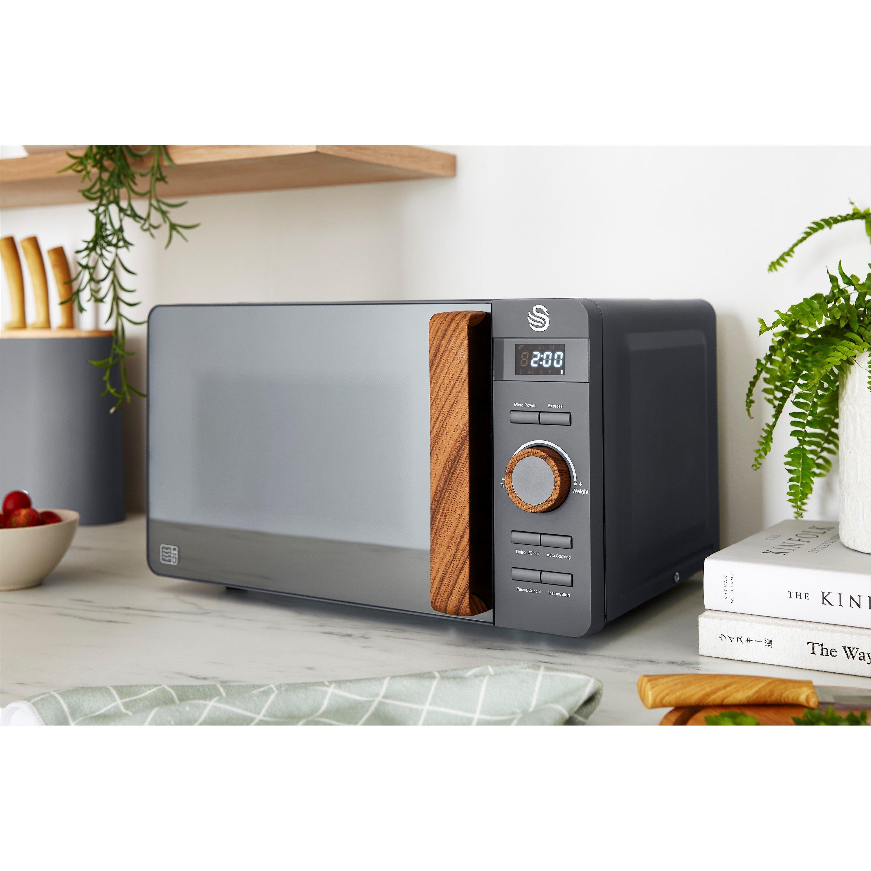 None - Swan - 1.7L Kettle, 2-Slice Toaster & 20L Microwave - 3