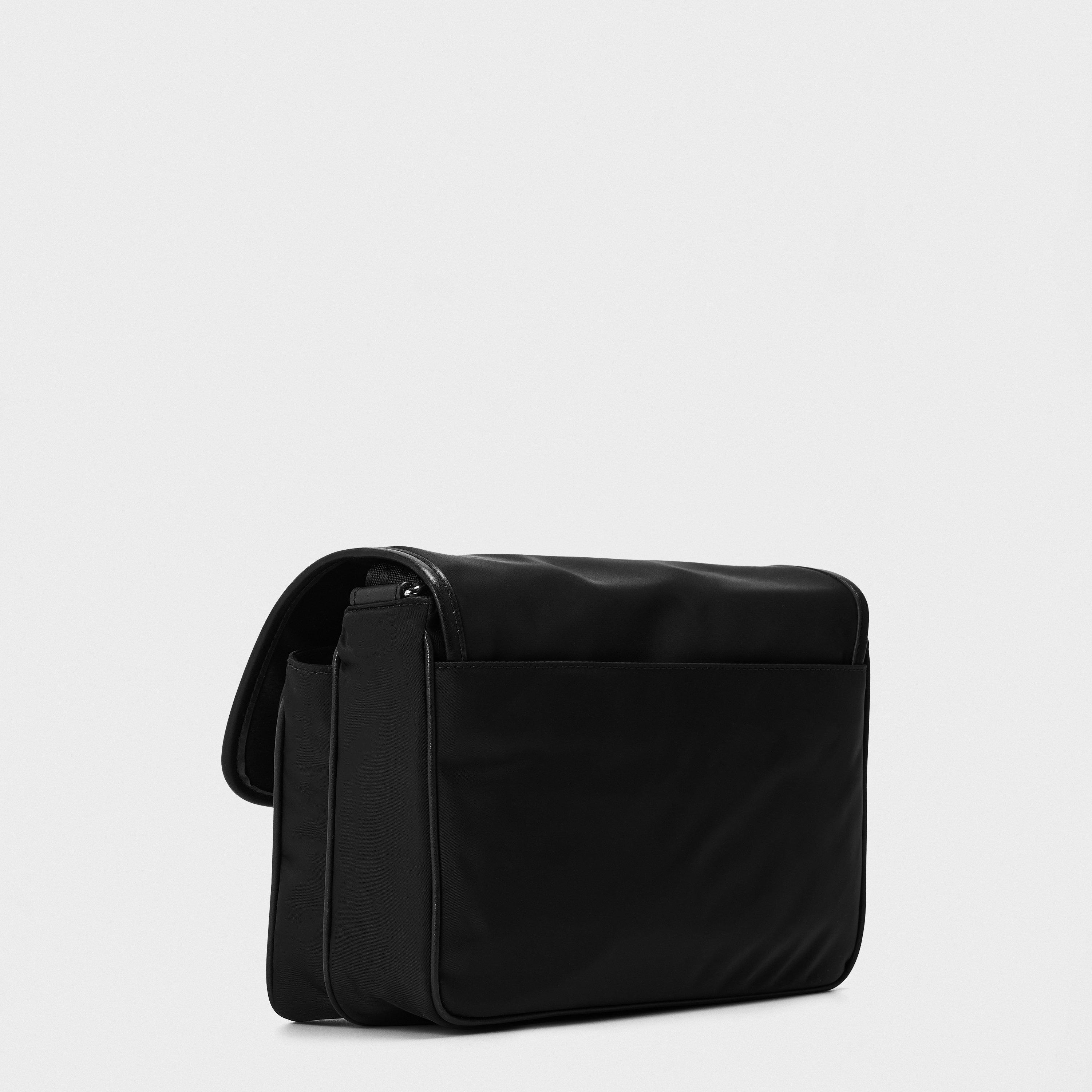 Black - Versace - Men's Messenger Bag - 2