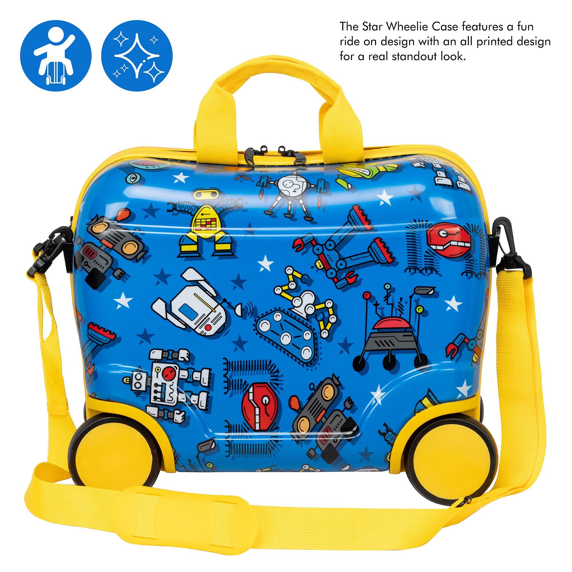 Blue - Star - Wheelie Case - 2