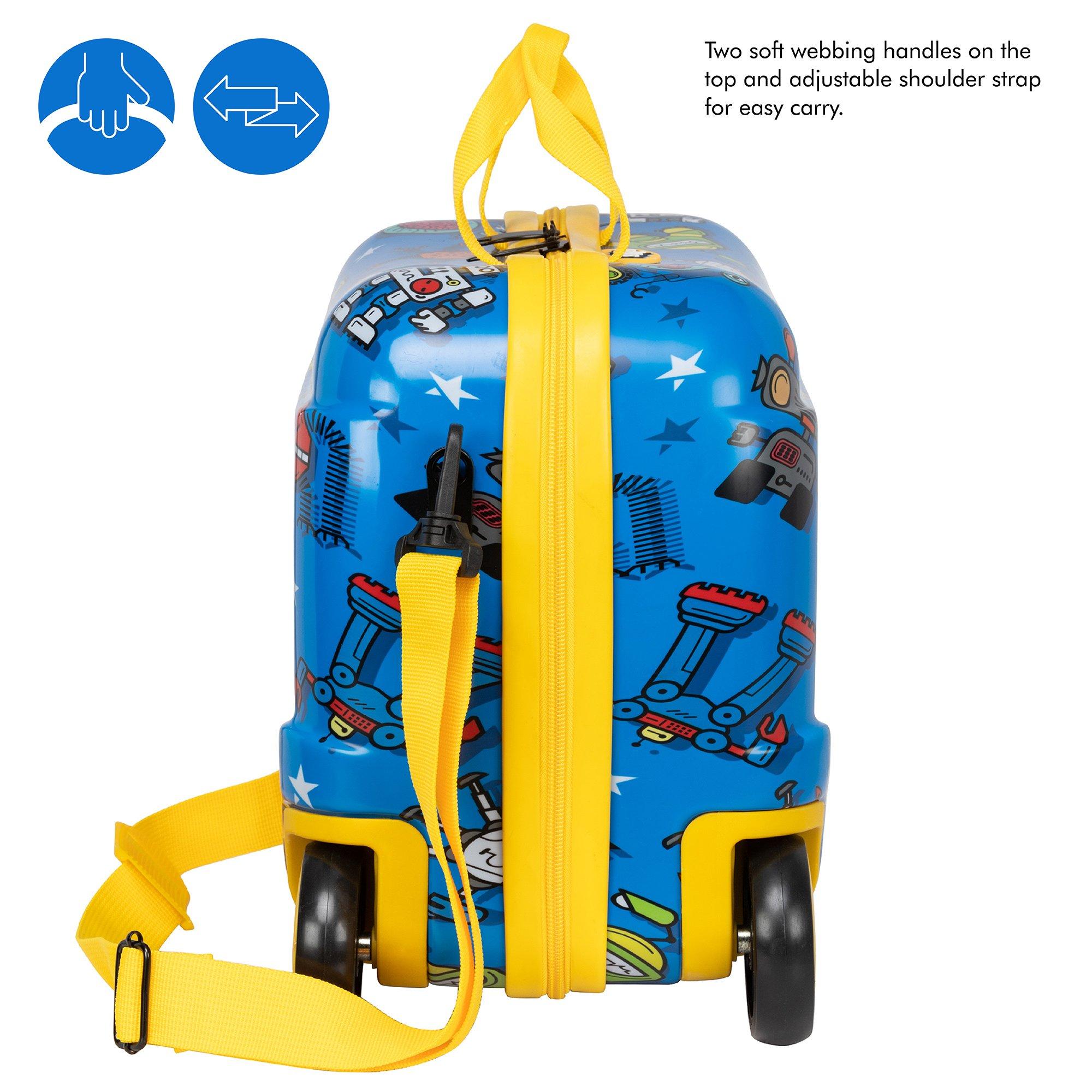 Blue - Star - Wheelie Case - 5