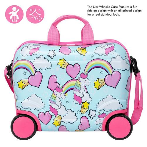 Pink - Star - Wheelie Case - 2