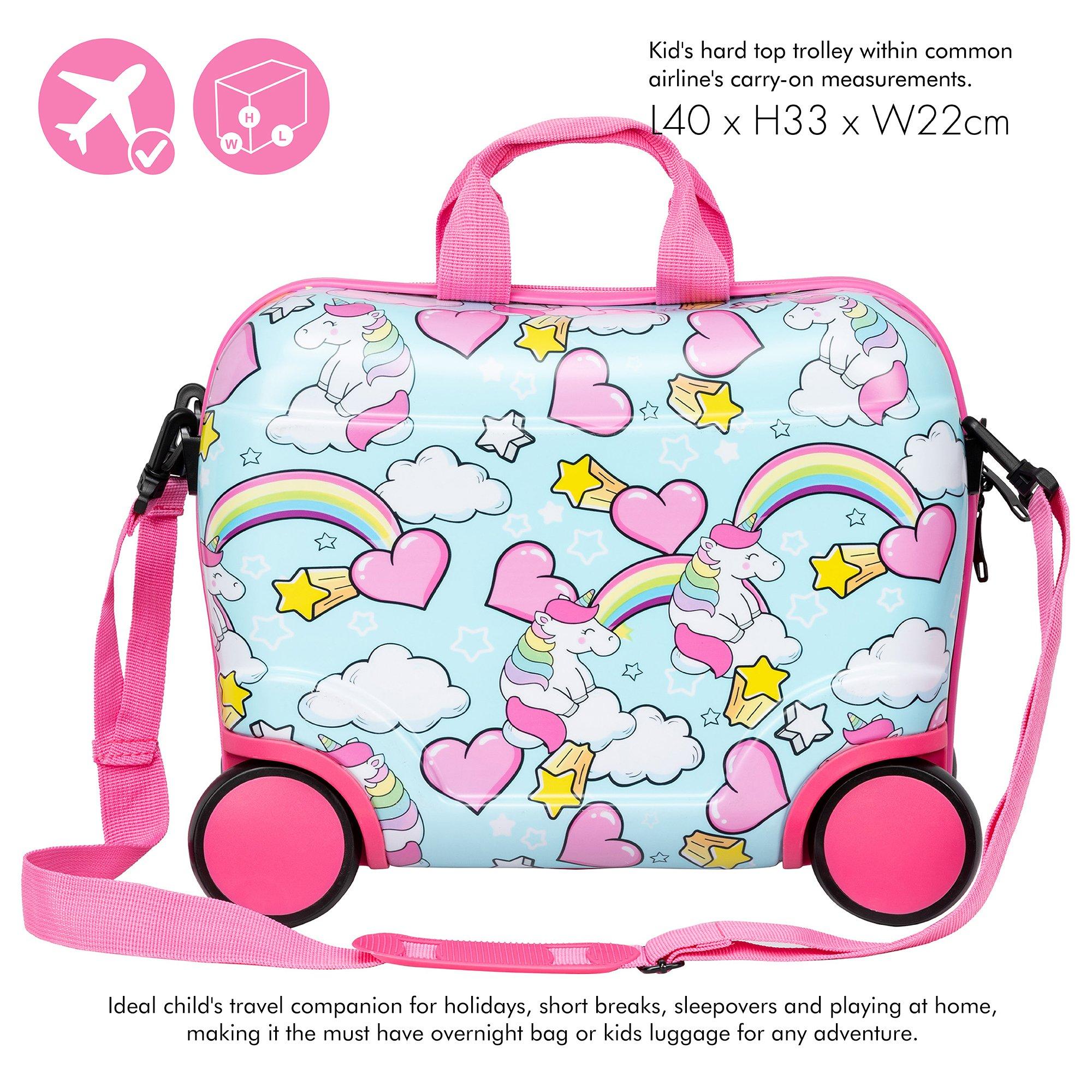 Pink - Star - Wheelie Case - 4