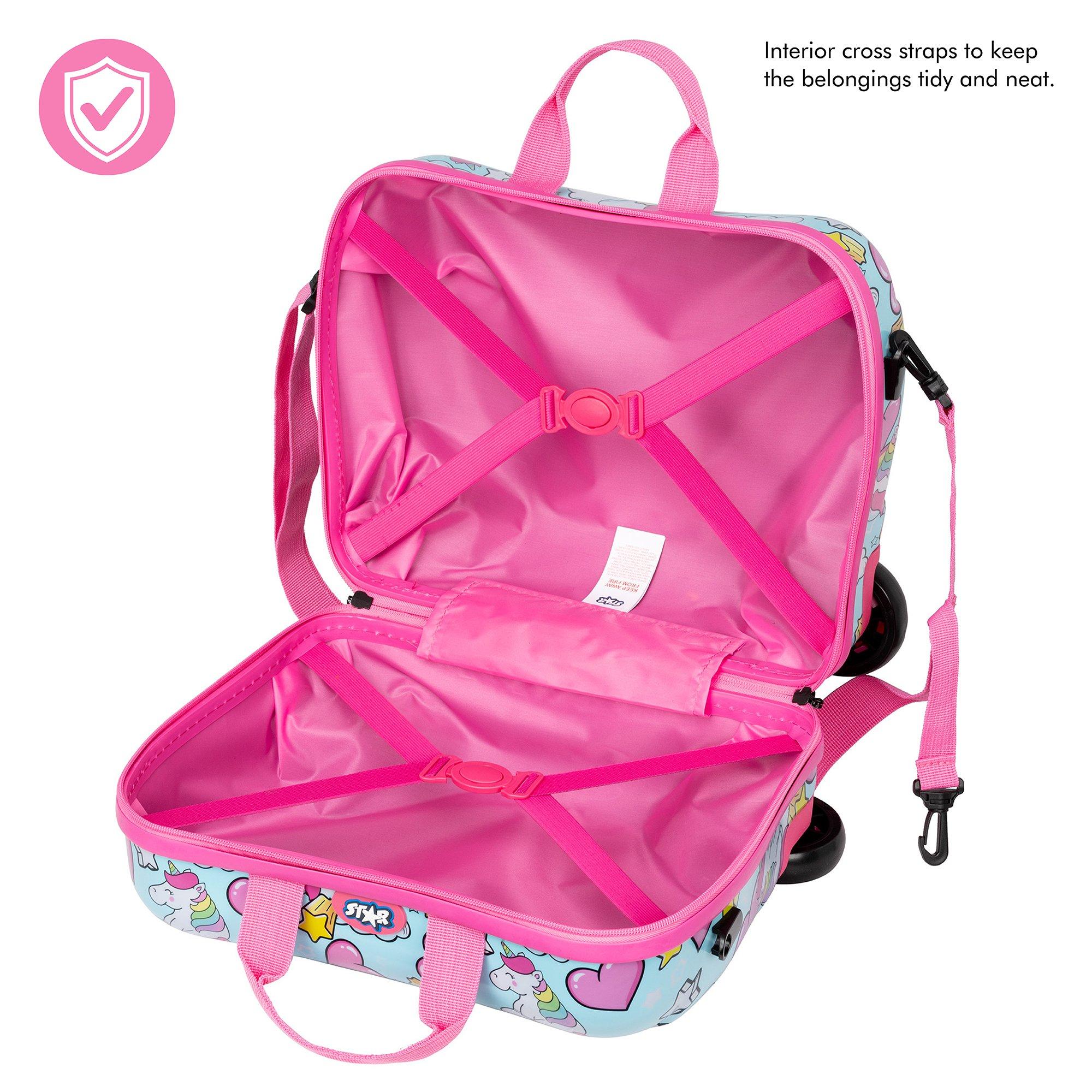 Pink - Star - Wheelie Case - 9