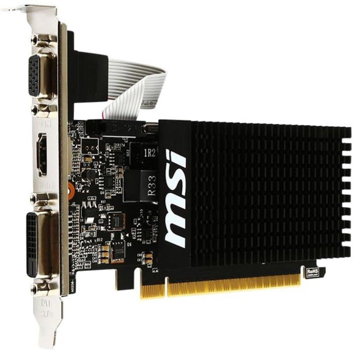 Crna - MSI - MSI GT710 2GD3H LP GPU - 3