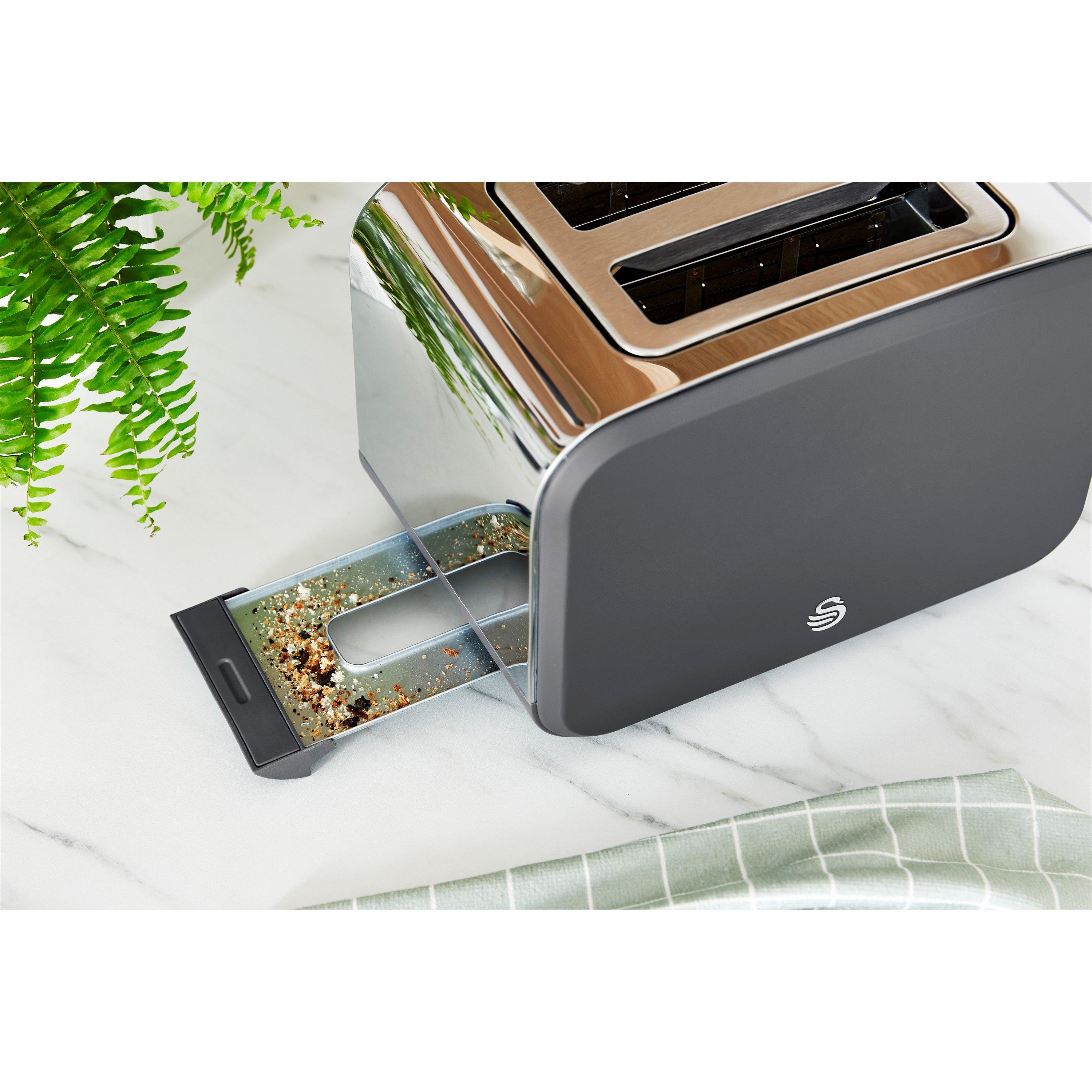 None - Swan - Nordic 1.7L Kettle and 2-Slice Toaster - 6