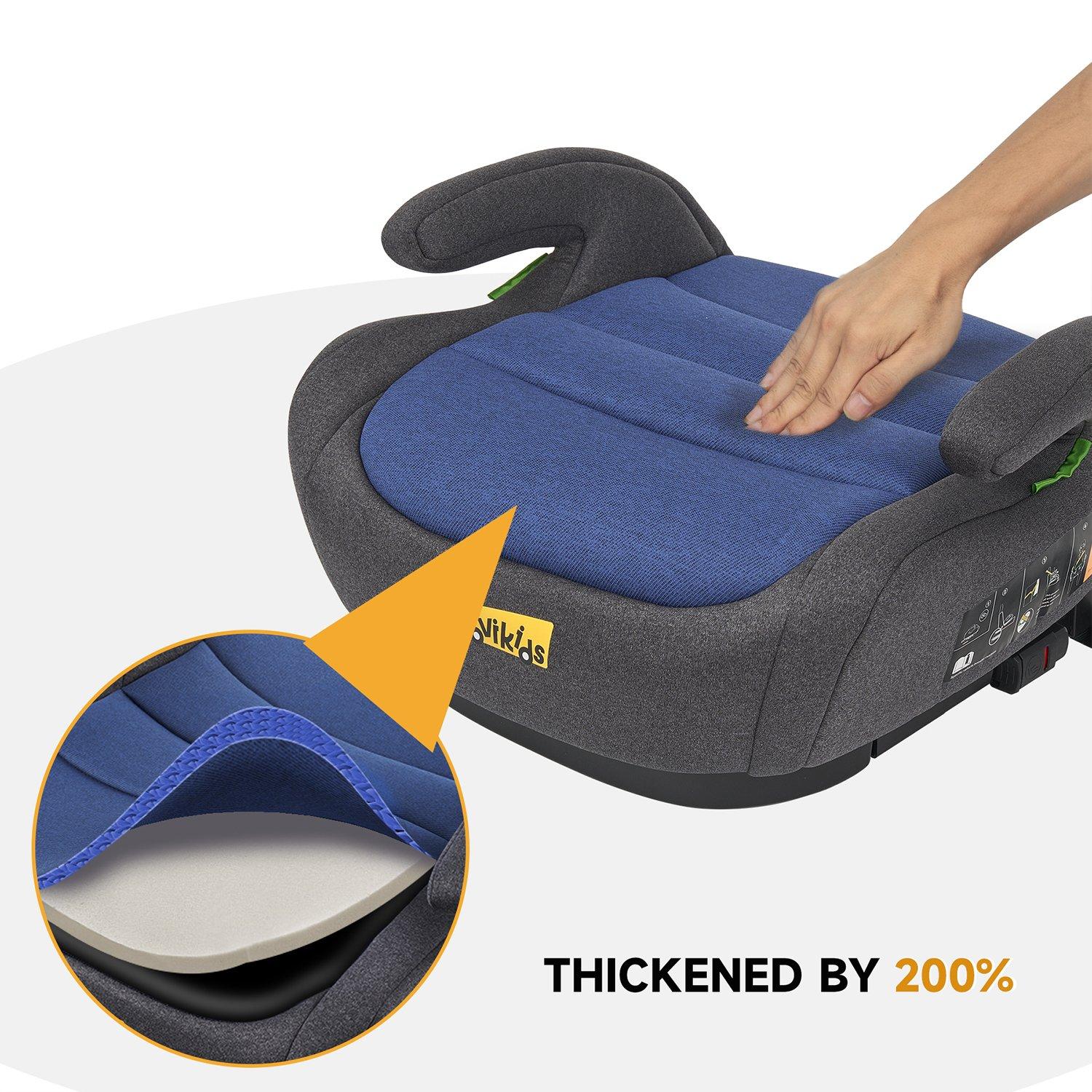 Blue - JoviKids - JoviKids Ohho Booster Car Seat - Blue - 3