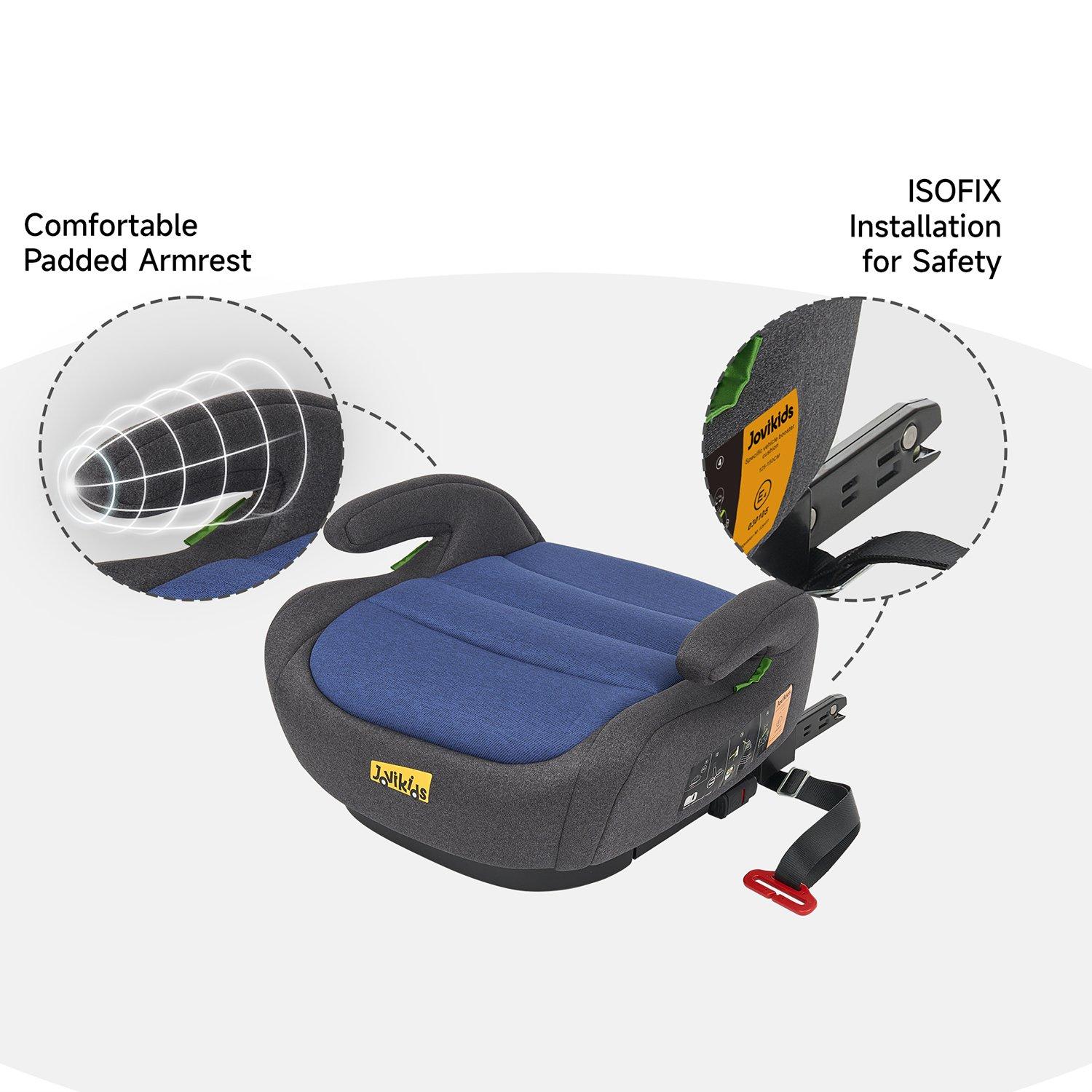 Blue - JoviKids - JoviKids Ohho Booster Car Seat - Blue - 6