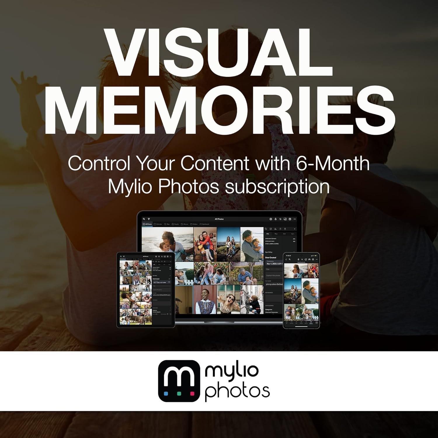 Zwart - Seagate - Touch Hub 20TB External HDD – USB-C & USB 3.0 port for Desktop Workstation Laptops & Mac - 9