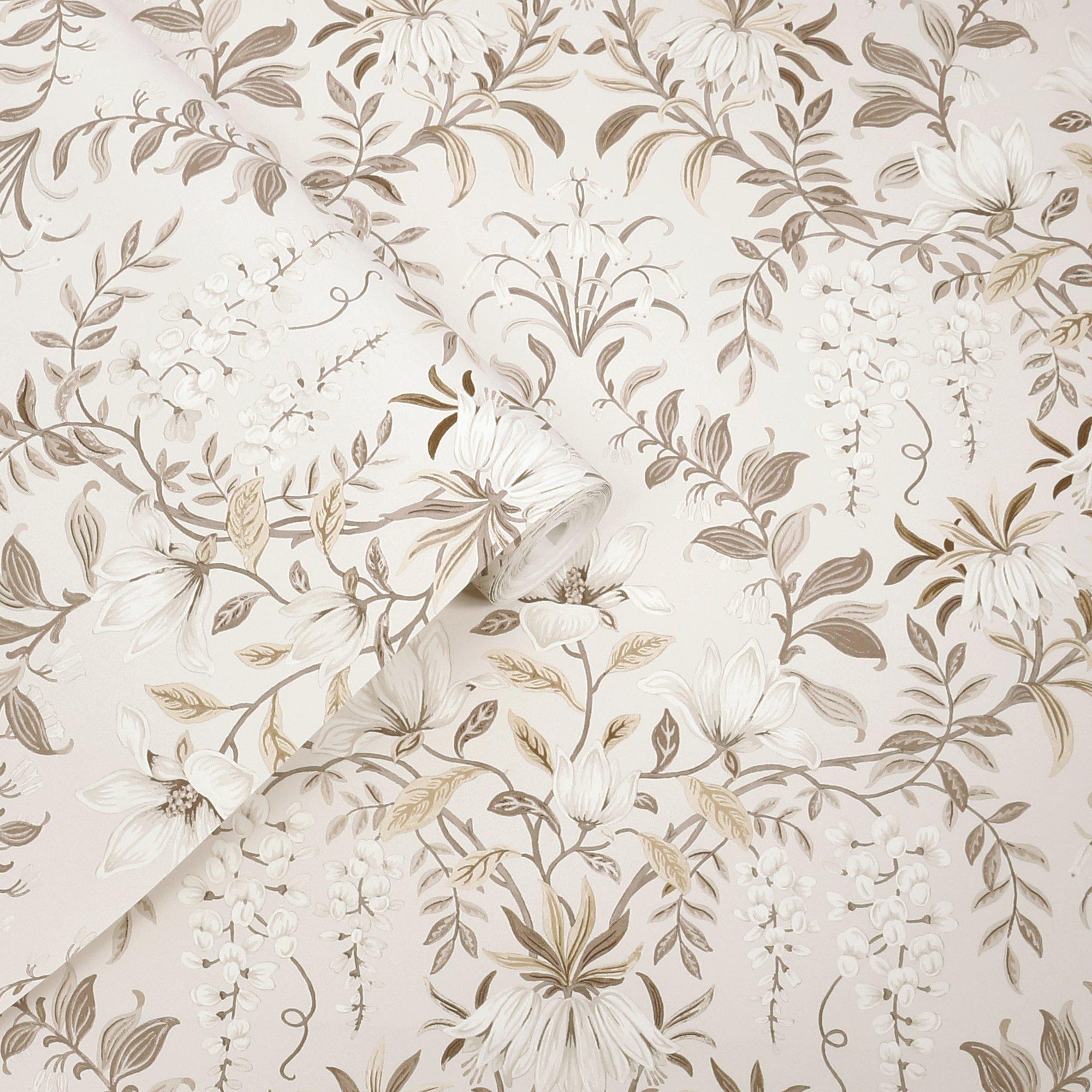 Natural - Laura Ashley - Parterre Soft Natural Wallpaper - 3