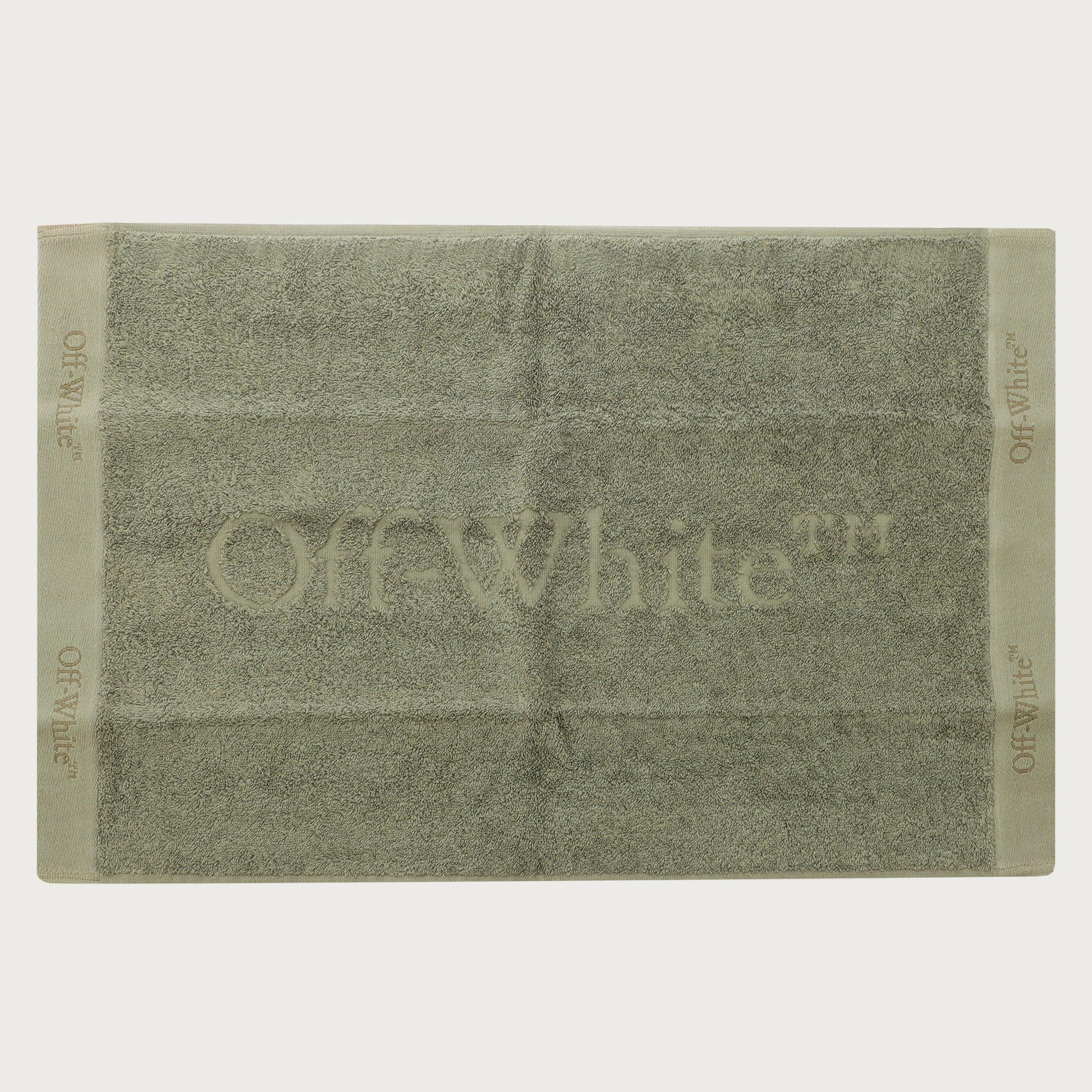 Vert armée - Off White - Off B Towel Set 99 - 2