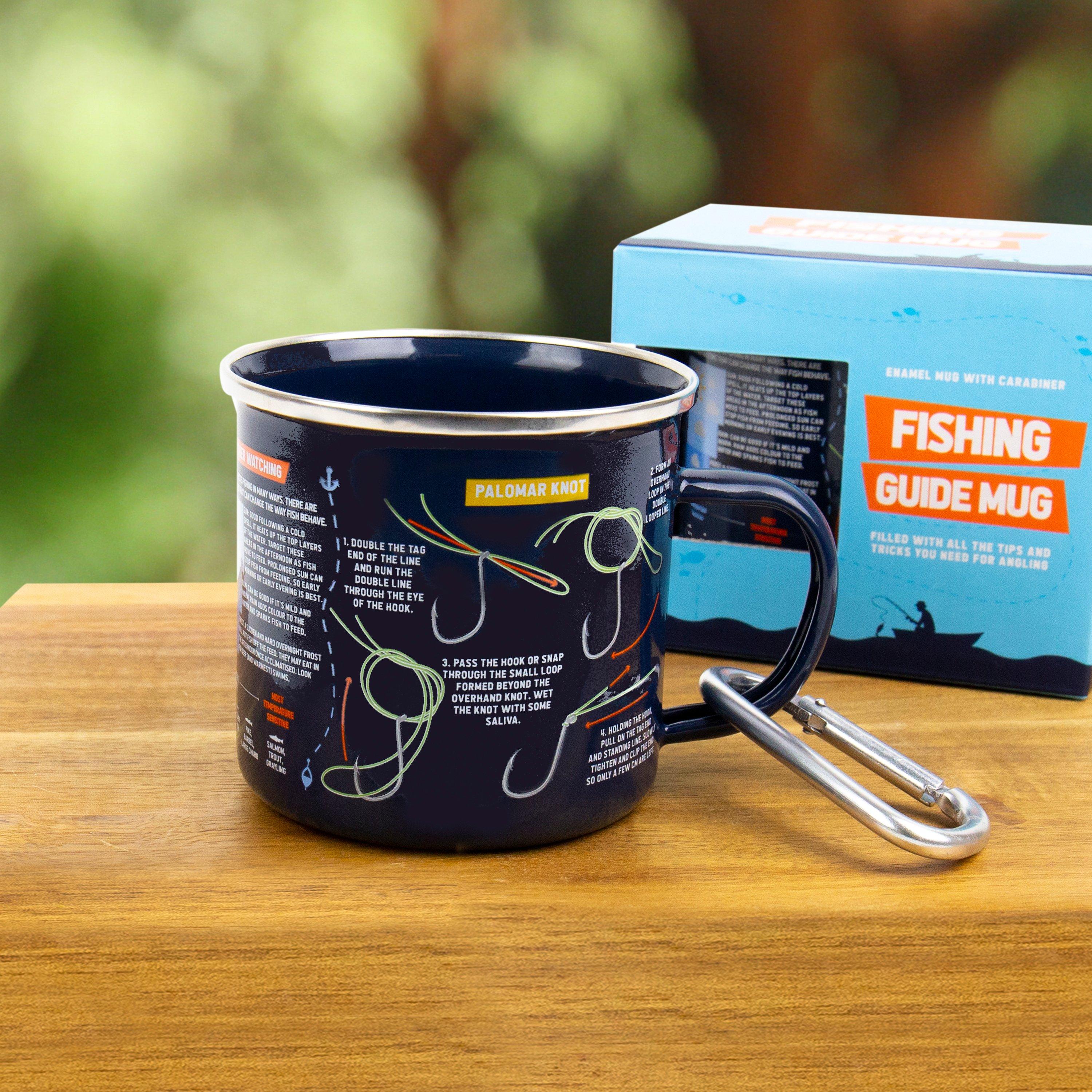 Gift Republic  Fishing Guide Enamel Mug