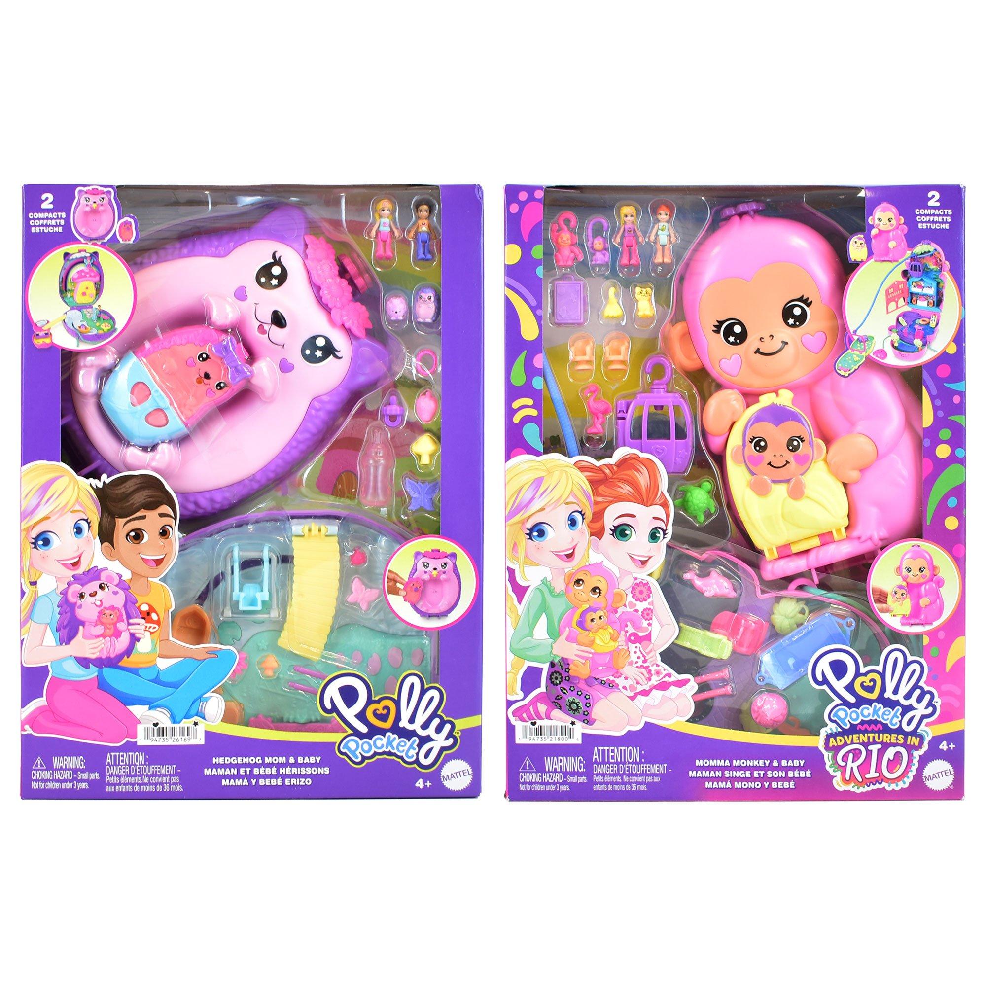 Mattel Polly Pocket Handbag Doll Set