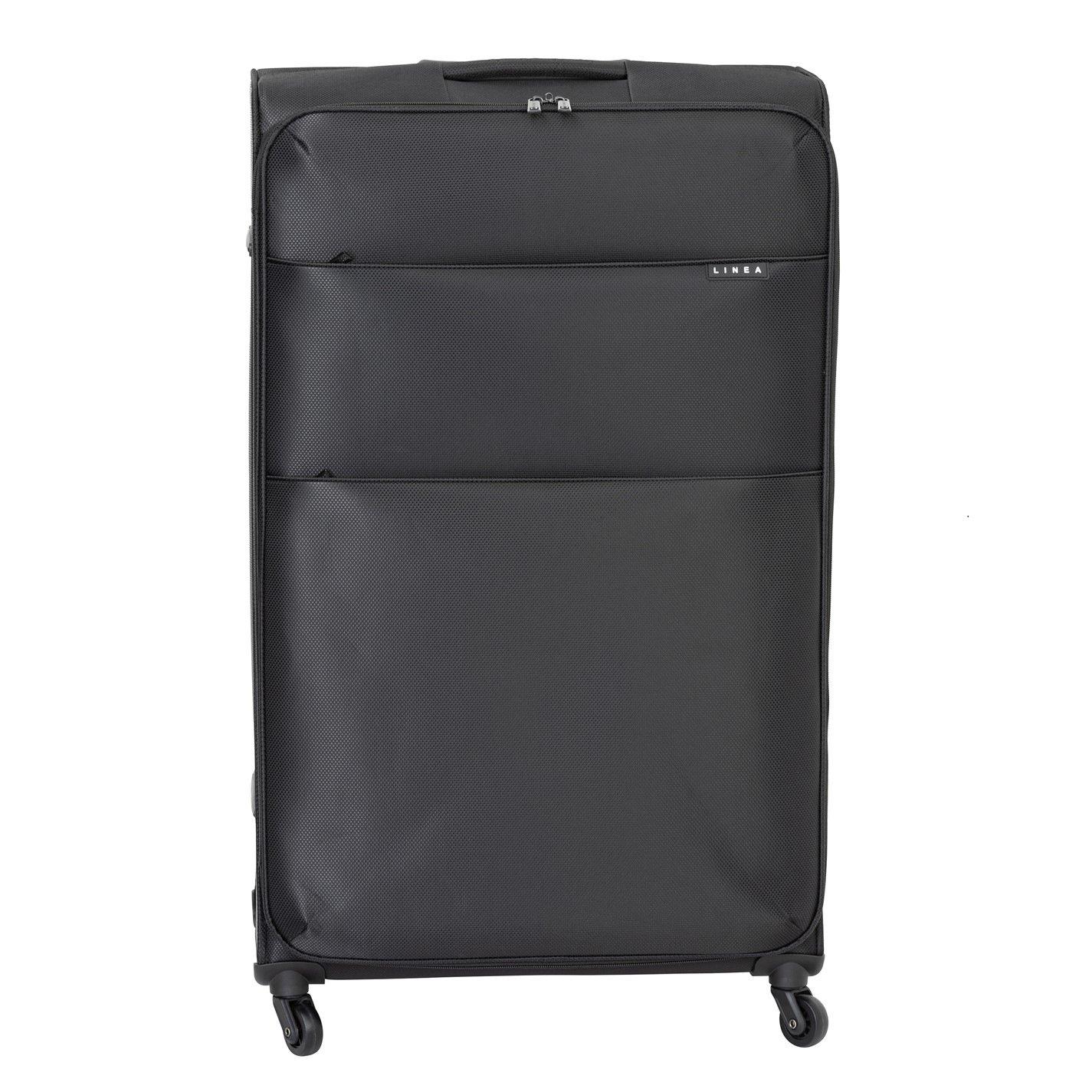 Linea Sorento Fabric Soft Shell Suitcase | FRASERS
