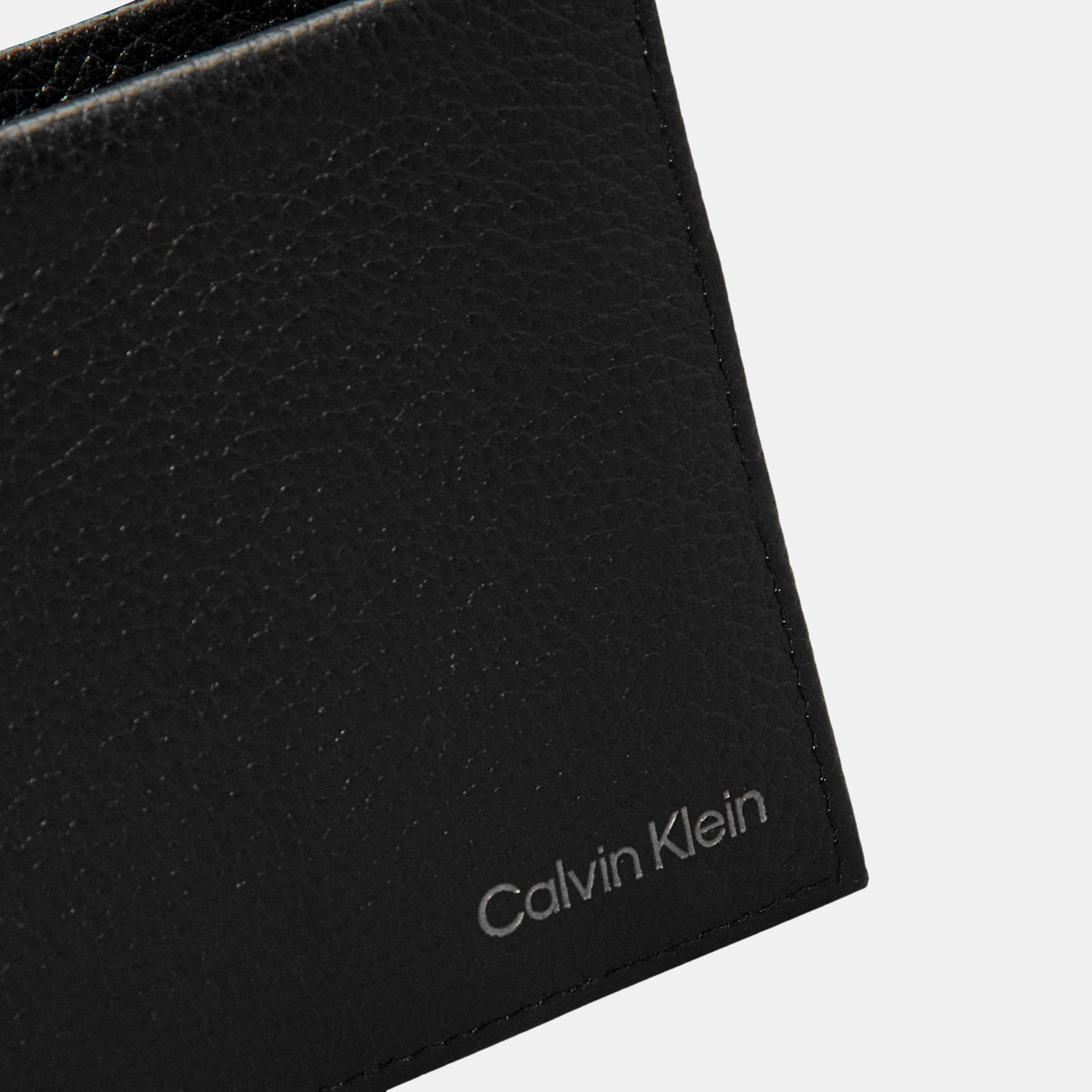 CK Black - Calvin Klein - Men's Warmth Leather Billfold Wallet - 4