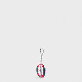 Gilbert Gloucester Rugby Keyring