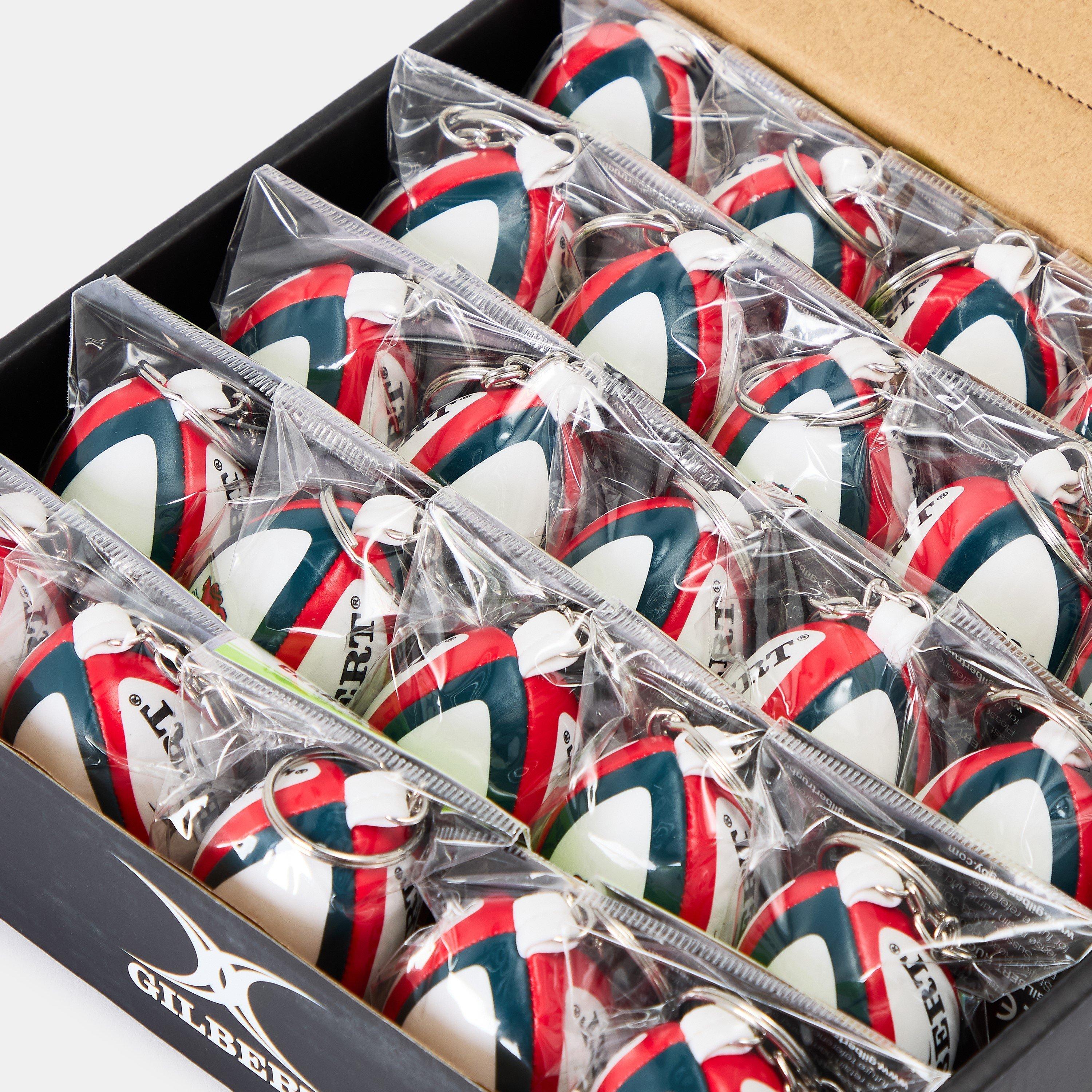 Multi - Gilbert - Gloucester Rugby Glow Blue Keyring - 3