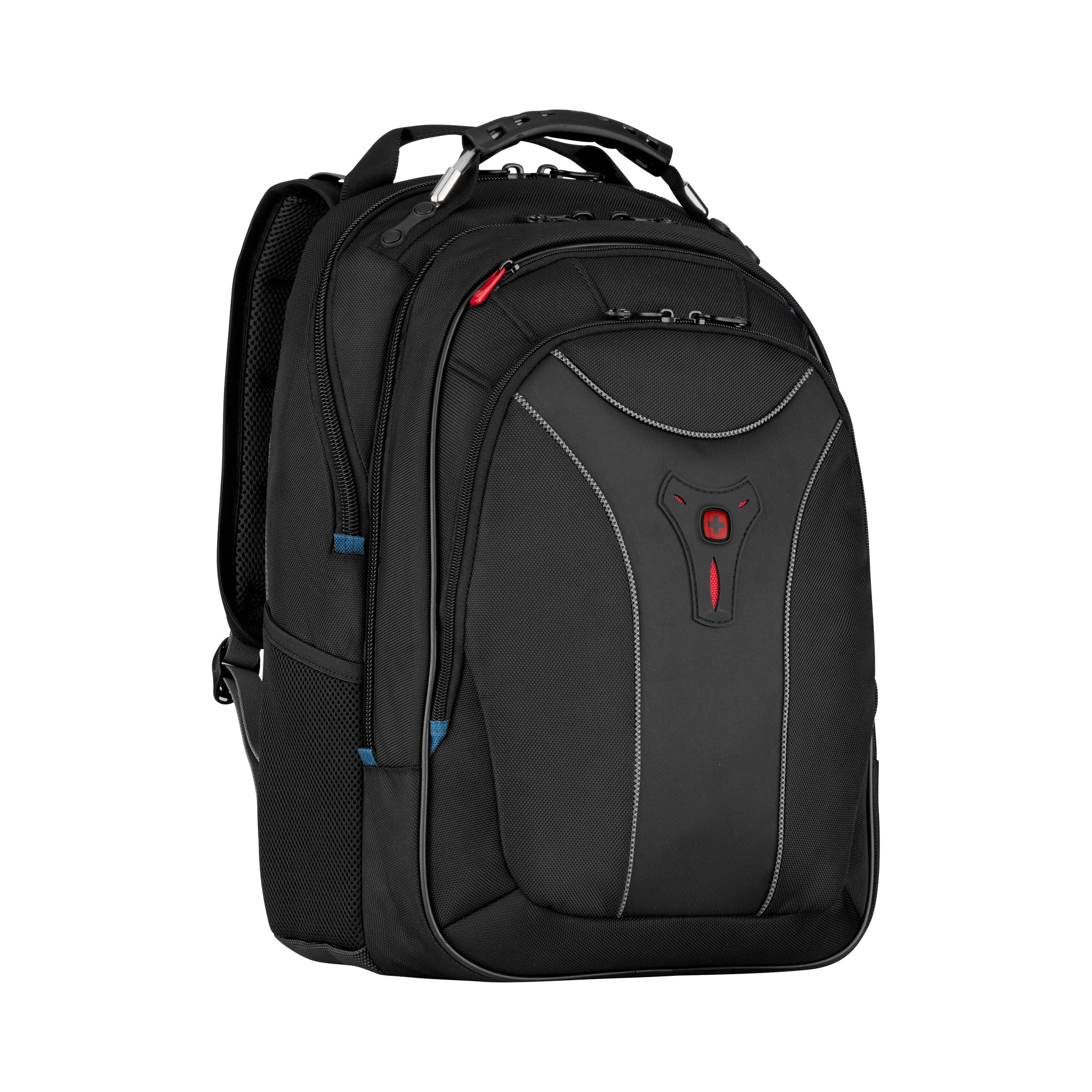Black - Wenger - Carbon 17 Mac Backpack - 2