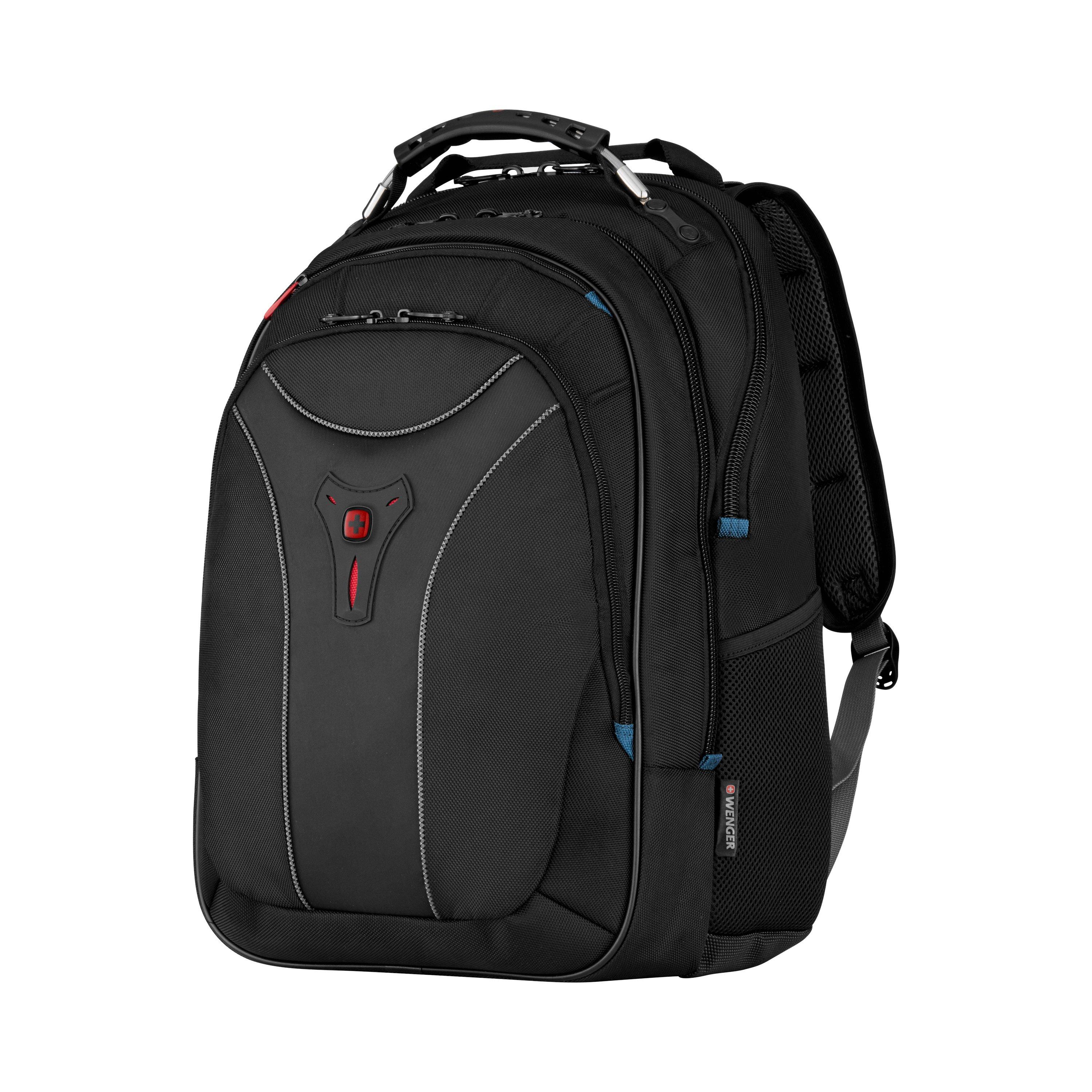 Black - Wenger - Carbon 17 Mac Backpack - 3