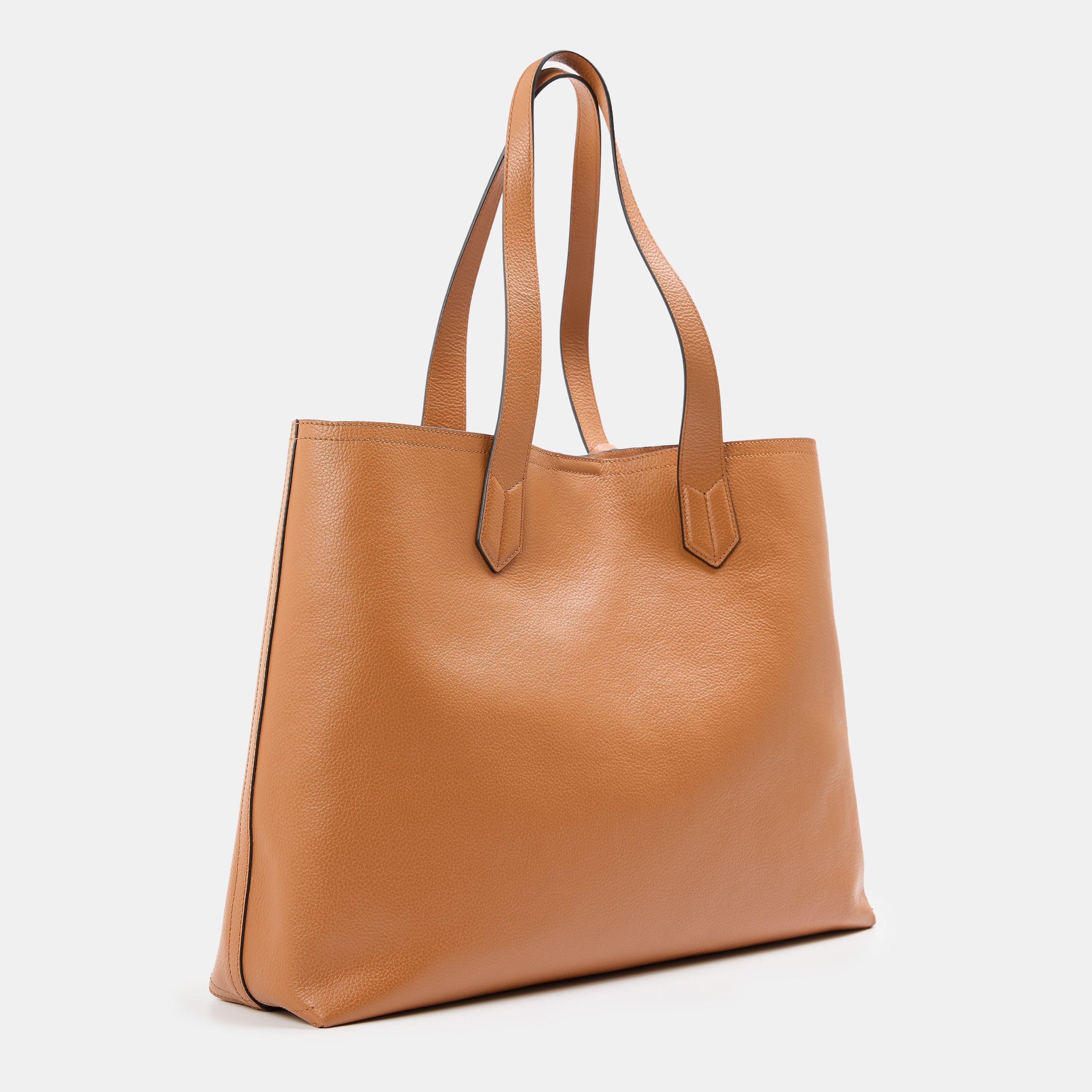 Cuoio F./Cuoio - Emporio Armani - Women's Tote Bags - 2