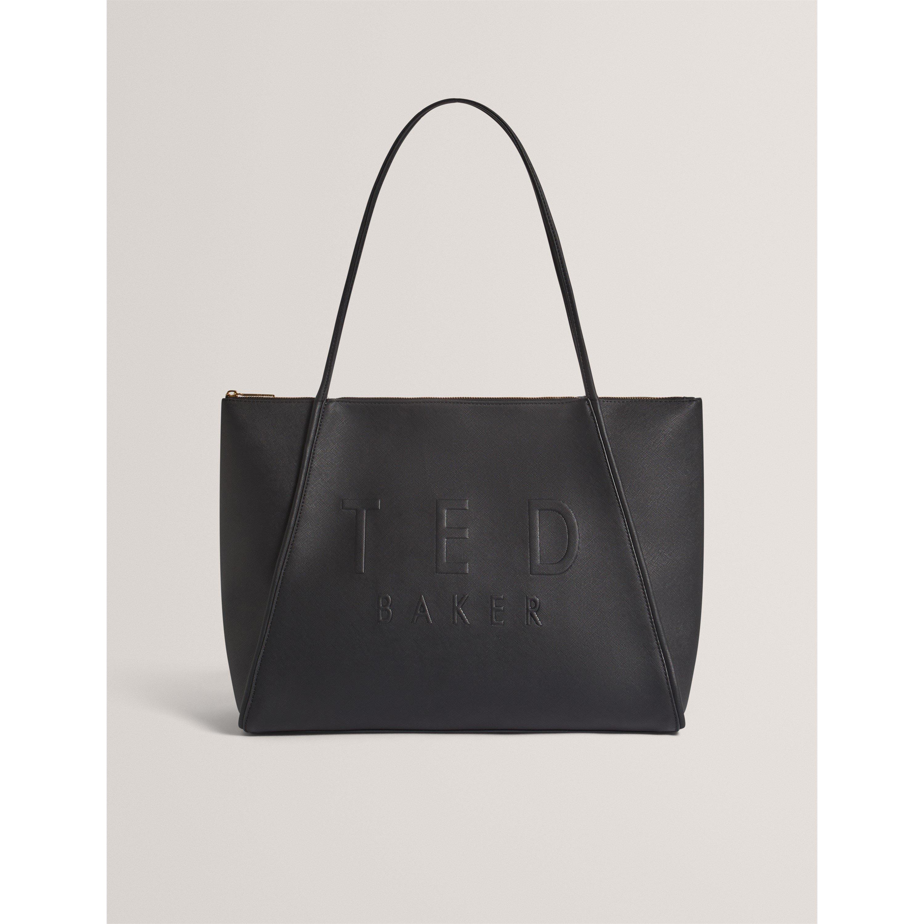 Black - Ted Baker - Ted L Tote Bag Ld71 - 1
