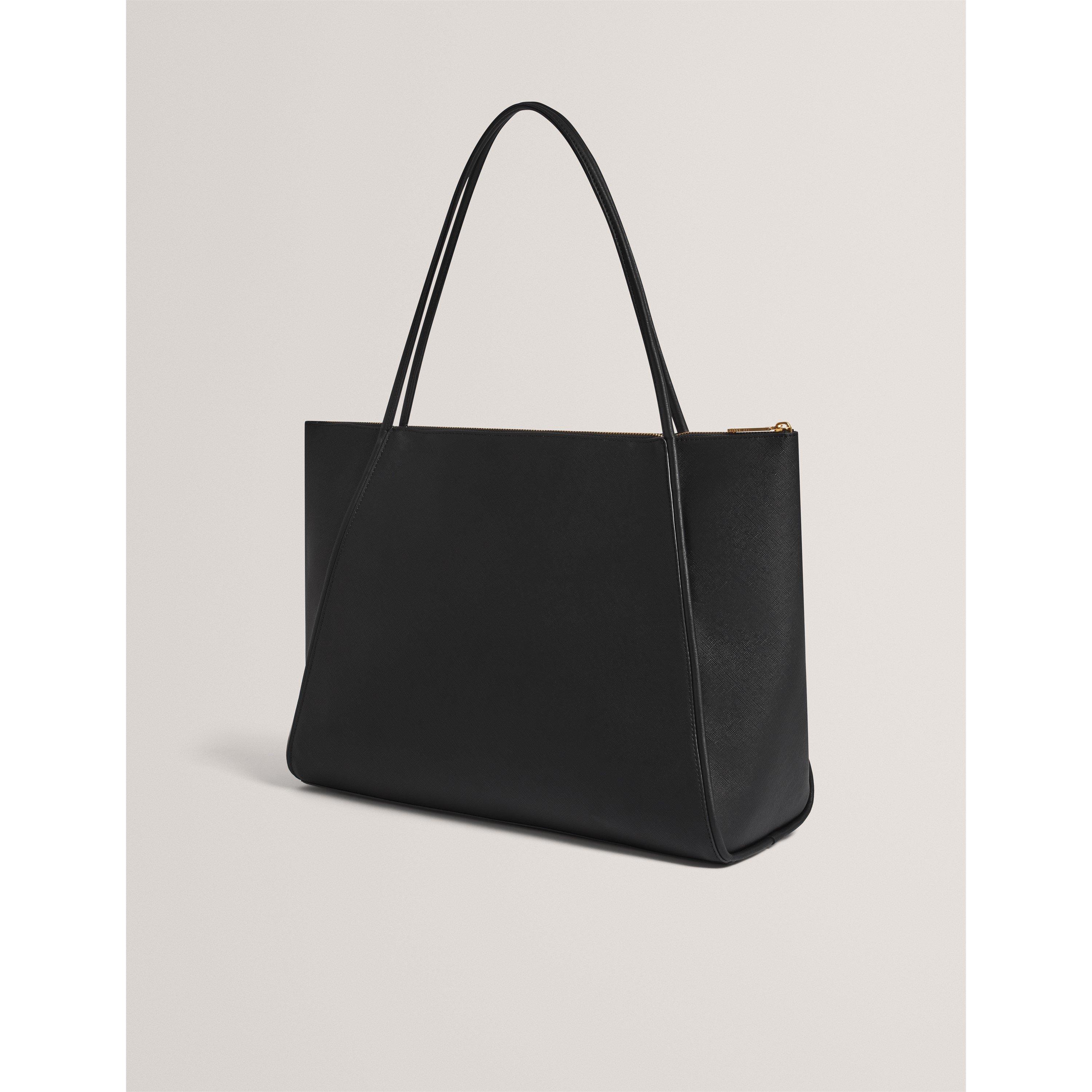 Black - Ted Baker - Ted L Tote Bag Ld71 - 3