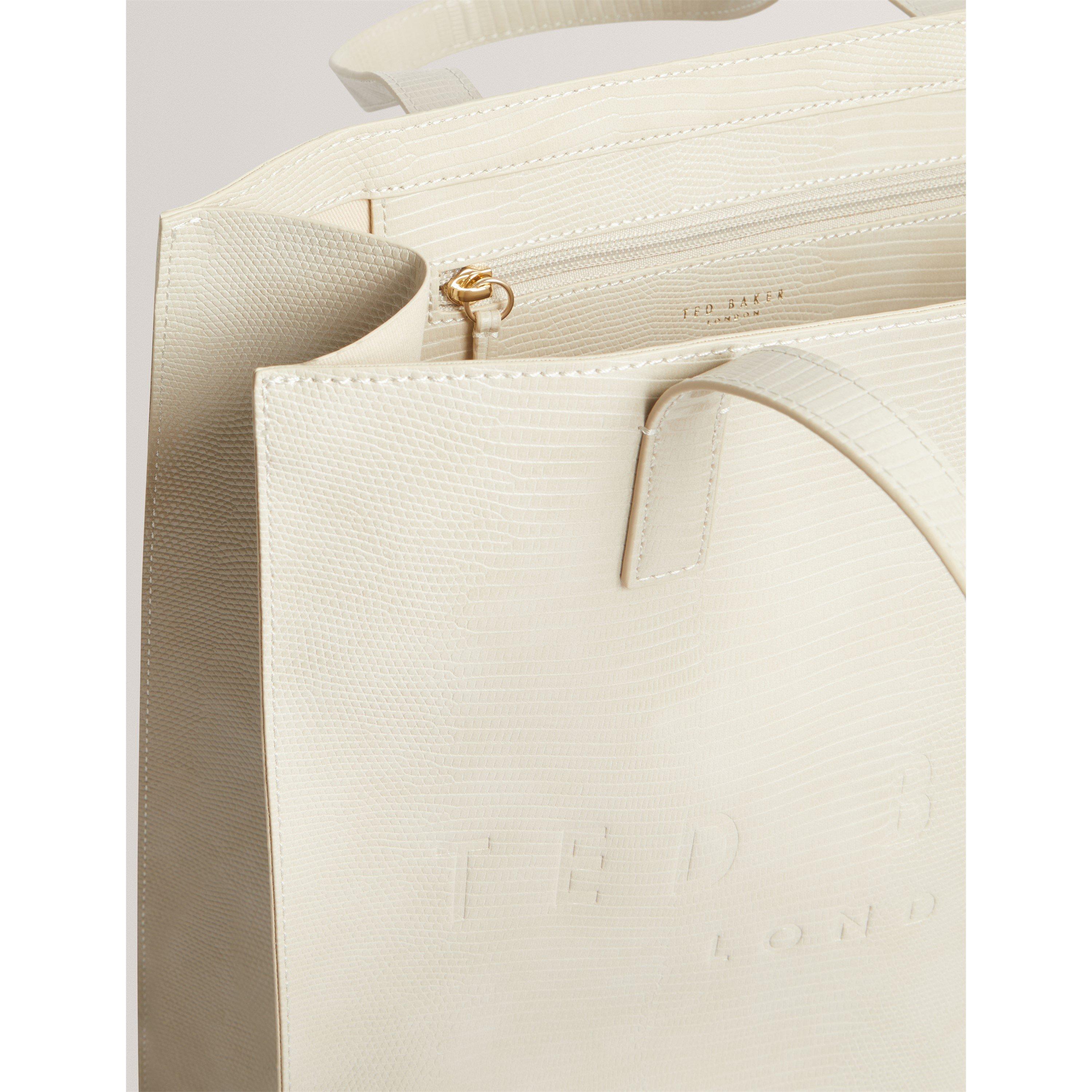 Beige - Ted Baker - Ted L Lizard Tote Ld71 - 4