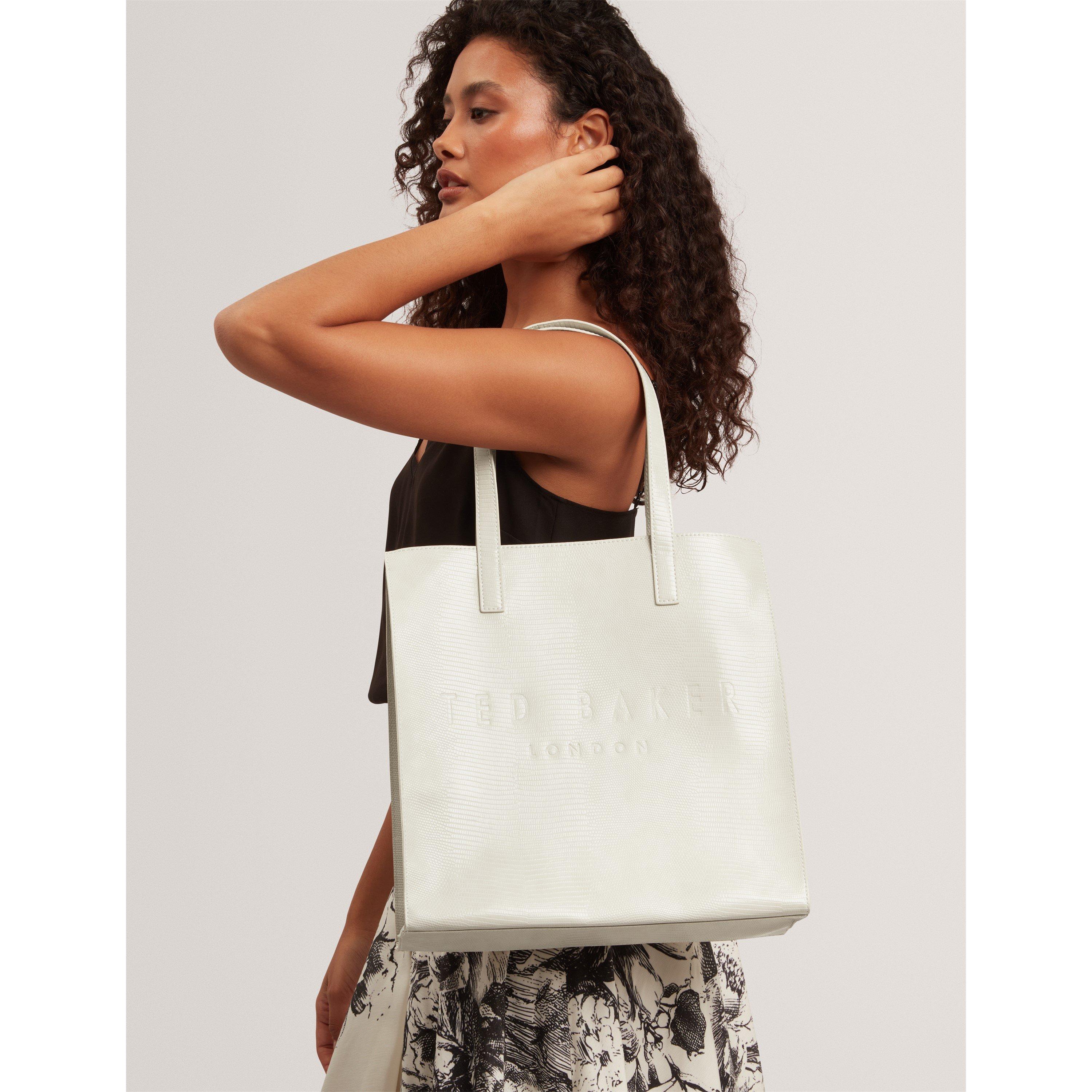 Beige - Ted Baker - Ted L Lizard Tote Ld71 - 5