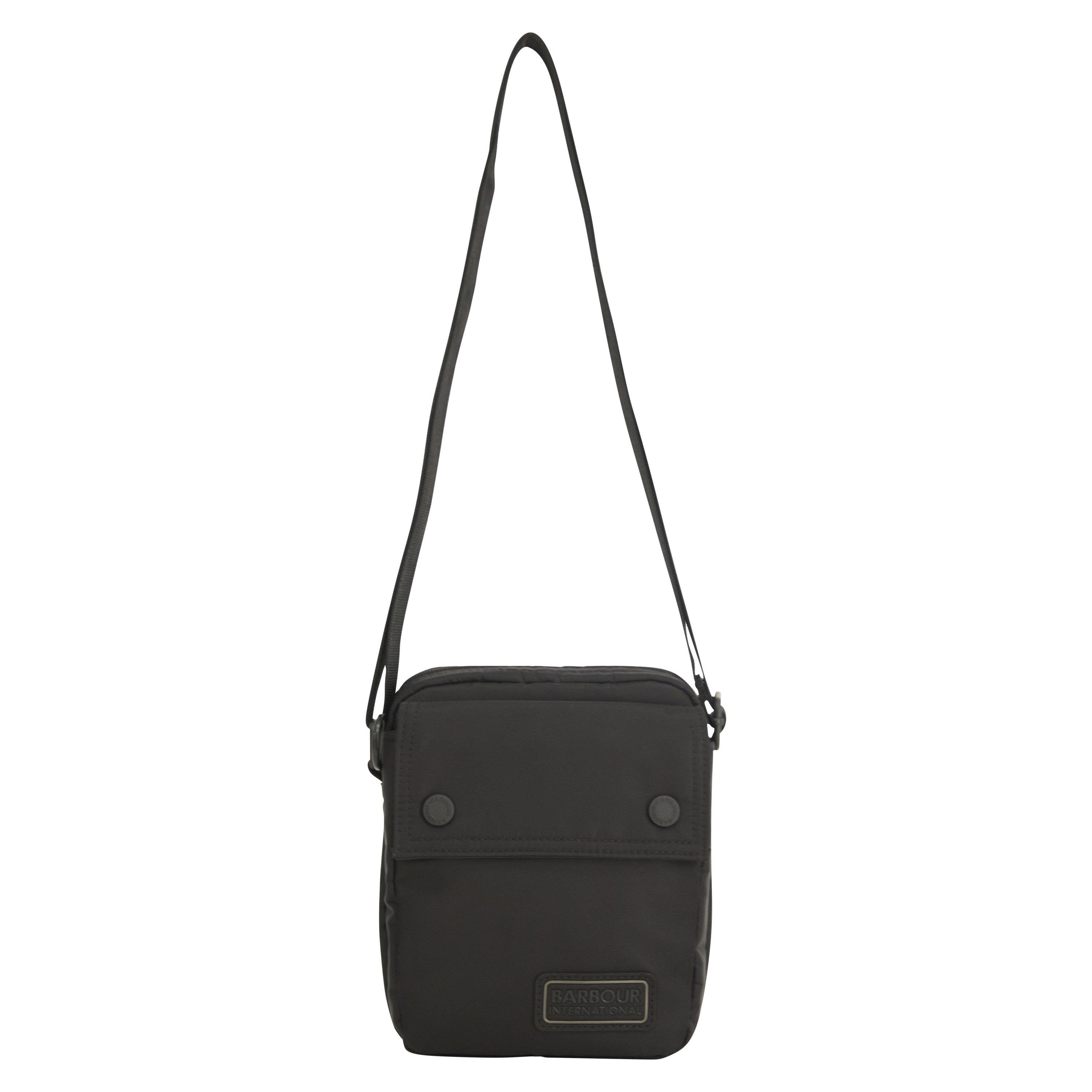 Black - Barbour International - Daleson Crossbody Bag - 1