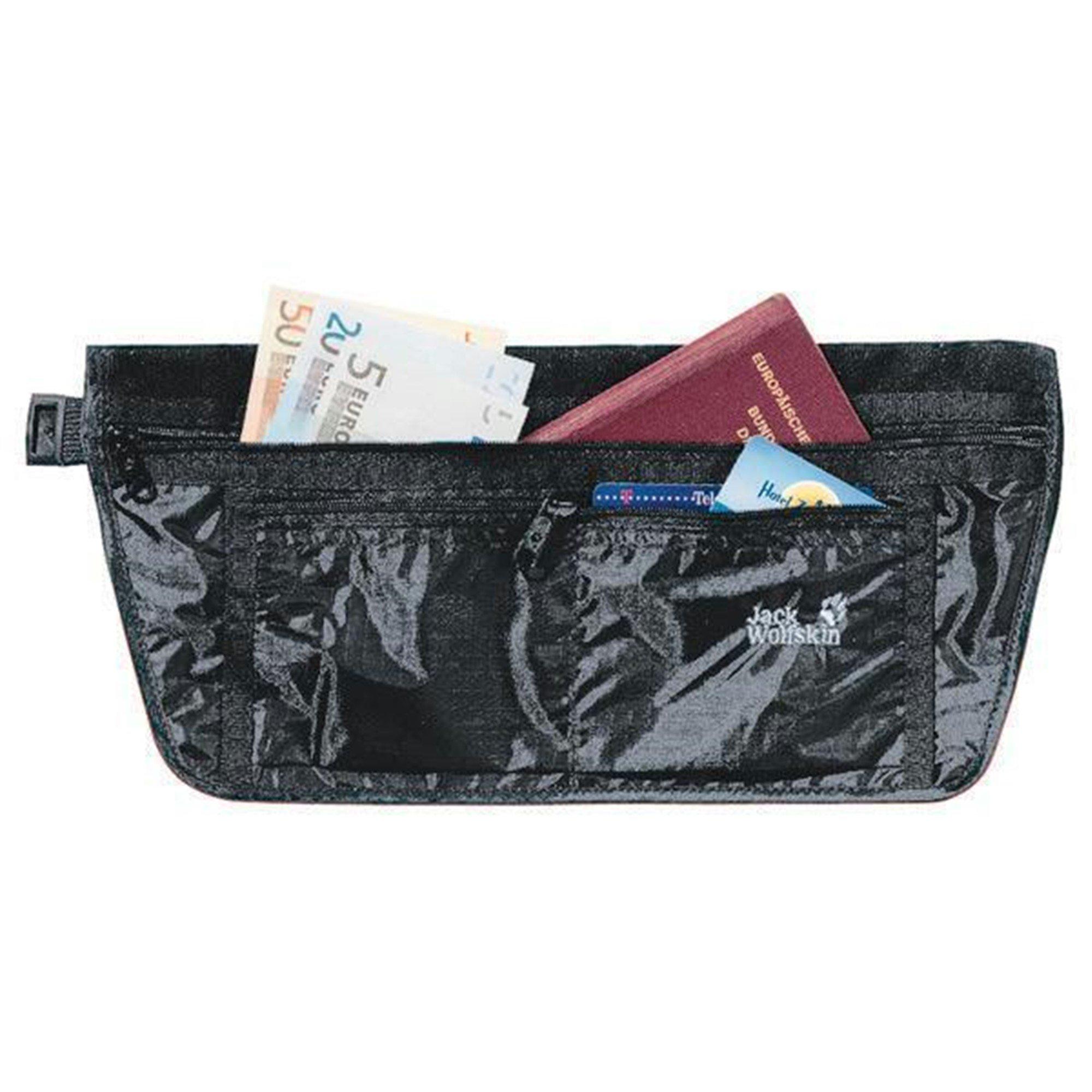 Crna - Jack Wolfskin - Document Belt Deluxe