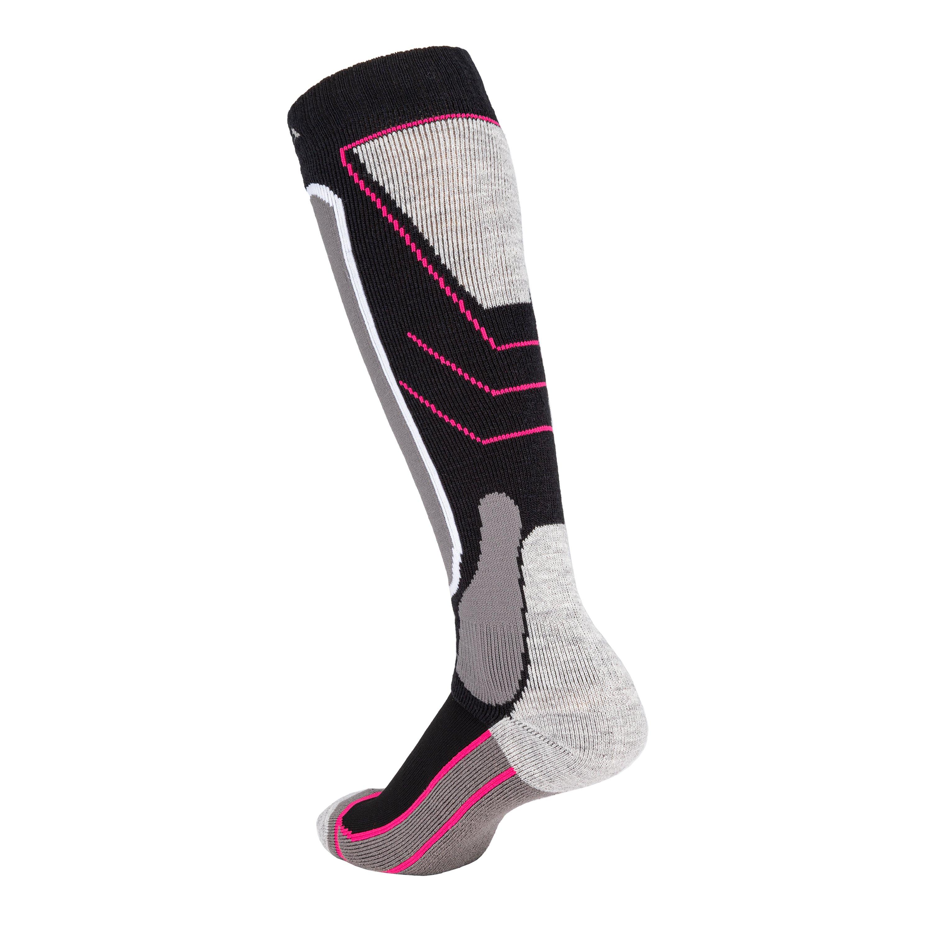 Black - Nevica - Meribel 2 Pack Ski Sock Womens - 3