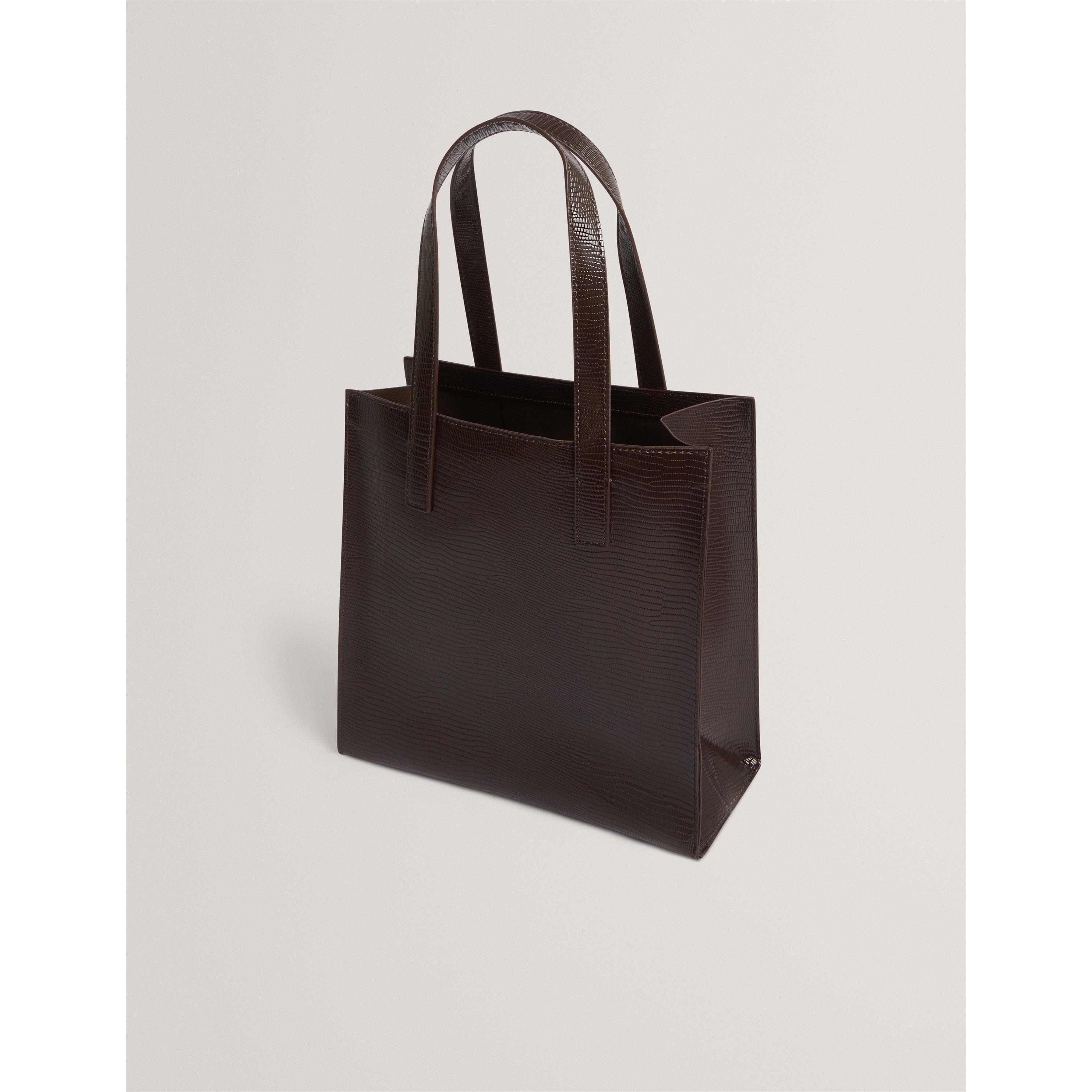 Dk-Brown - Ted Baker - Ted S Lizard Tote Ld71 - 3