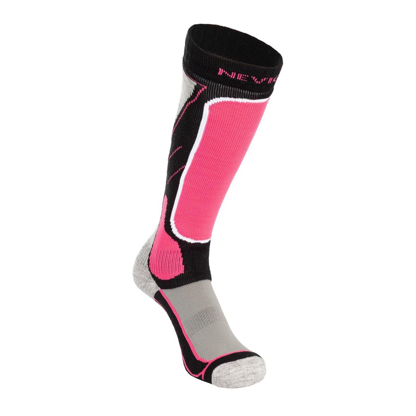 Pink - Nevica - Meribel 2 Pack Ski Sock Juniors - 2