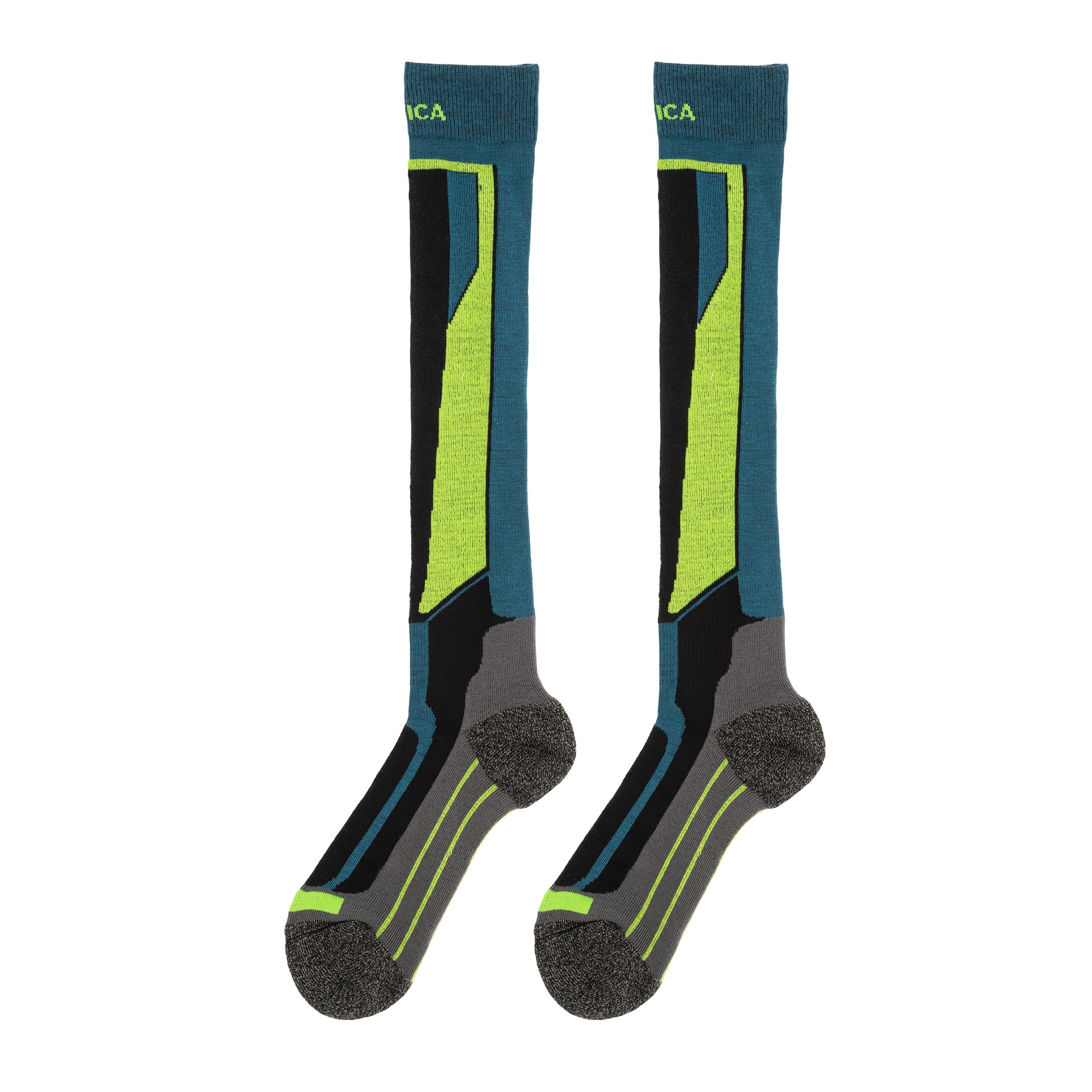 Nevica Men's Davos 2 Pack Ski Sock - Petrol - Mens 7-11