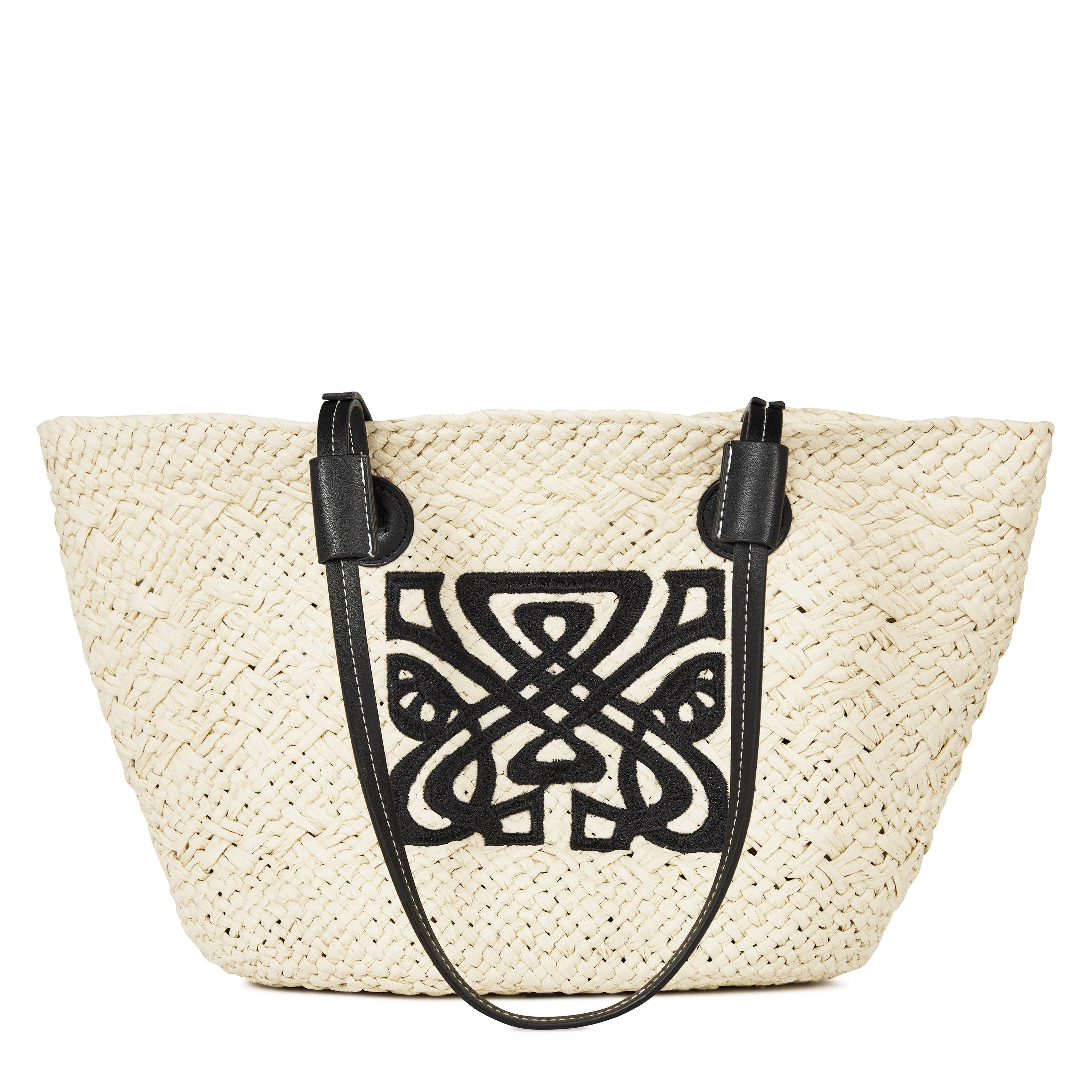 Natural - Biba - Straw Beach Bag - 1