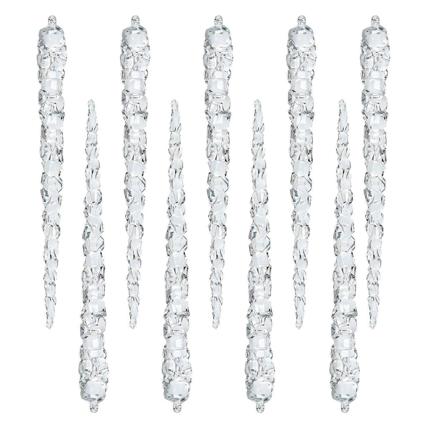 Icicles - The Spirit Of Christmas - 10 Pack Icicle Tree Decorations - 2