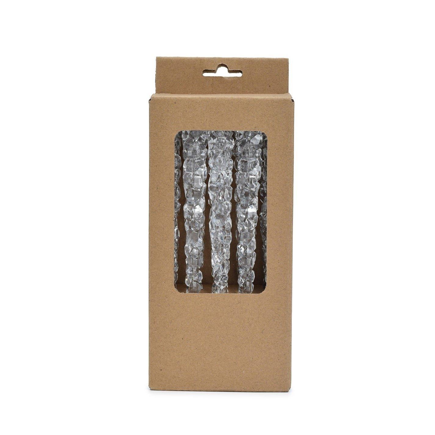 Icicles - The Spirit Of Christmas - 10 Pack Icicle Tree Decorations - 4