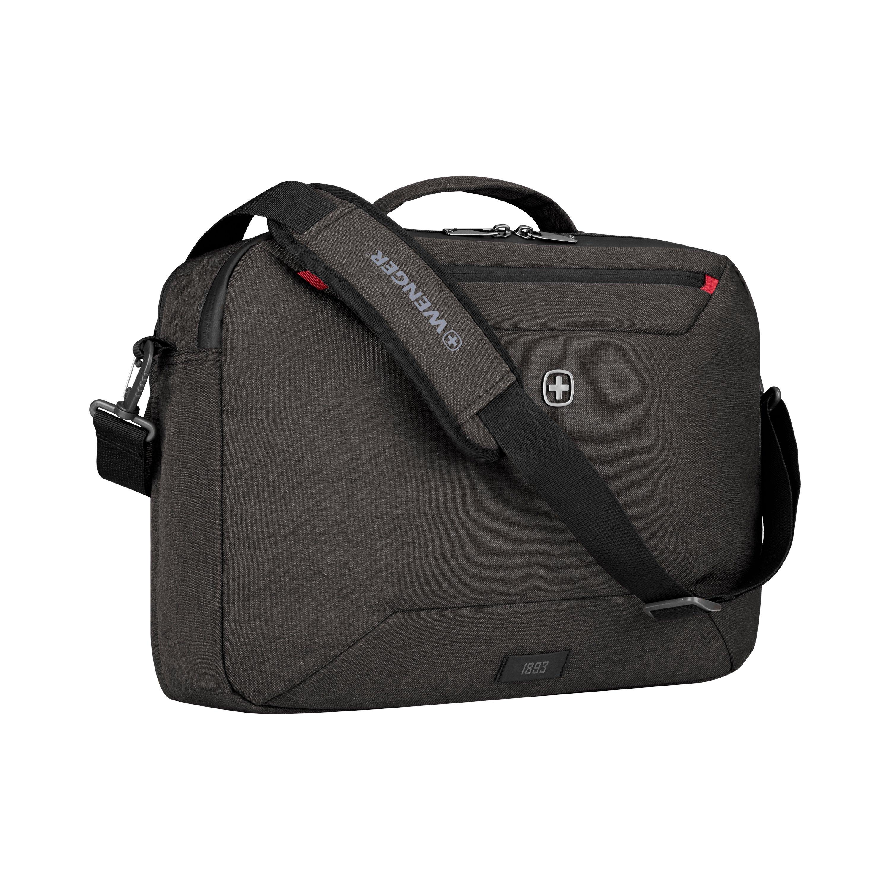 Grey - Wenger - MX Commute 16 Case Heather Grey - 2