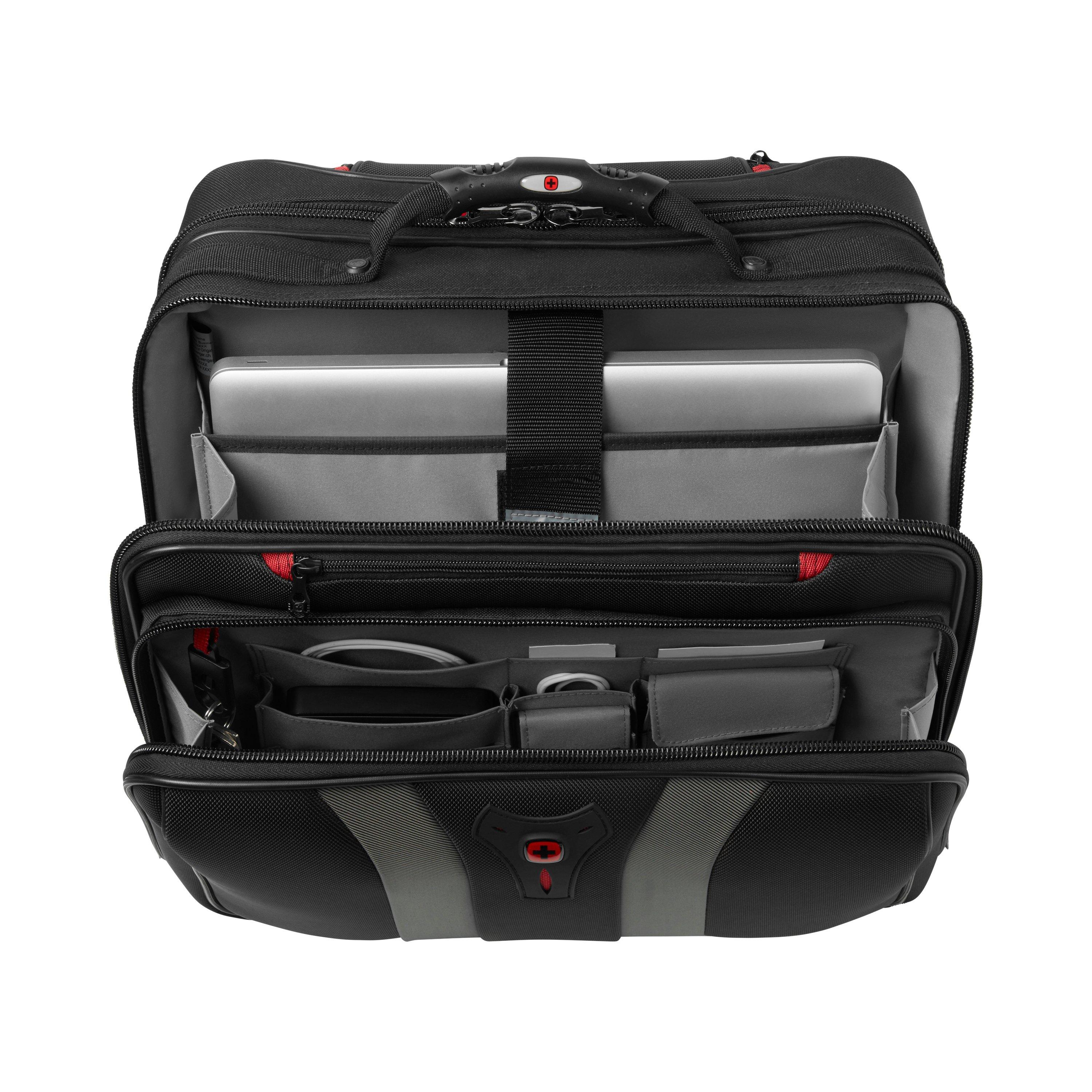 Black - Wenger - Granada notebook case 43.2 cm (17) Trolley case Black - 6