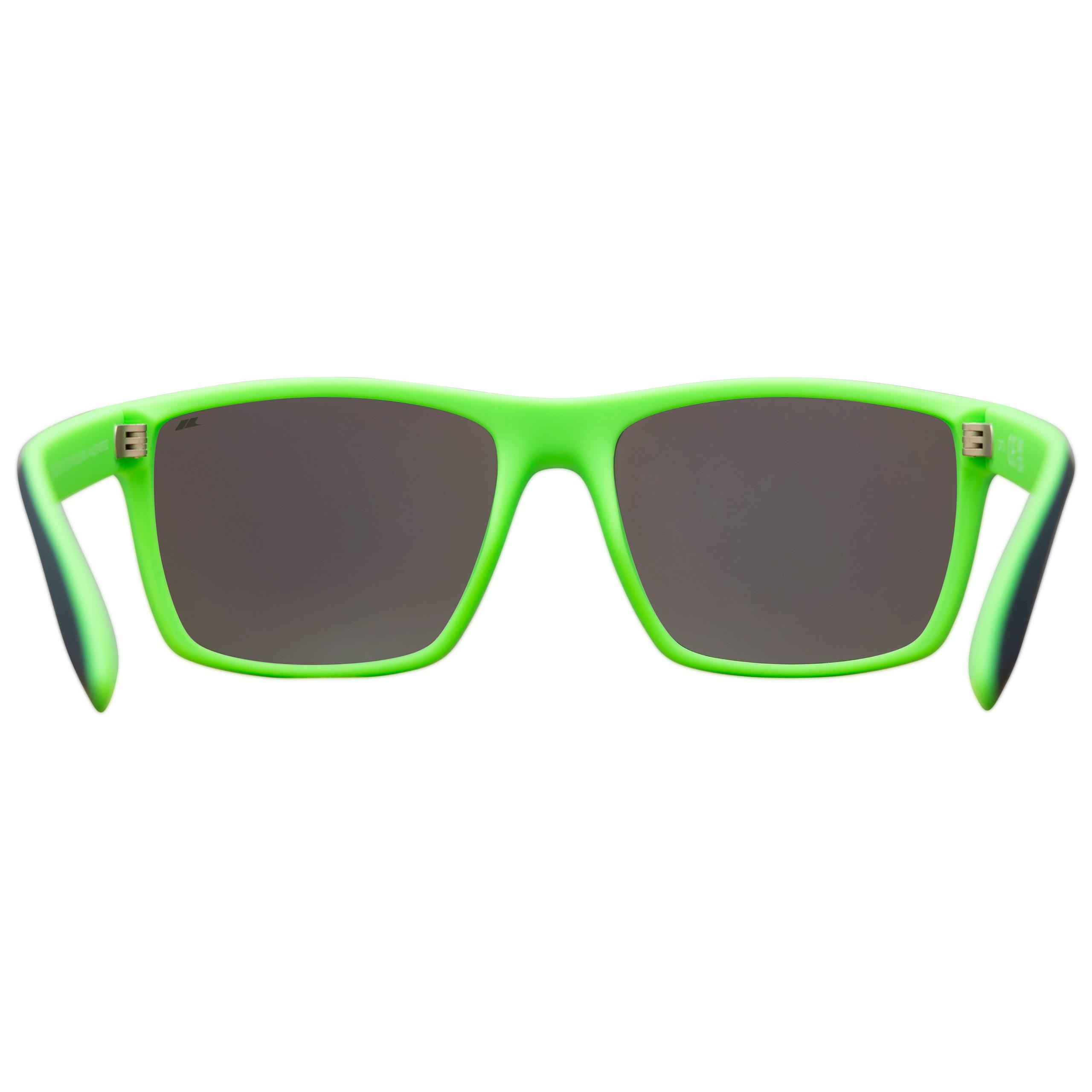 Blauw/Limoen - Trespass - Adults Zest Rectangle Sunglasses - 7