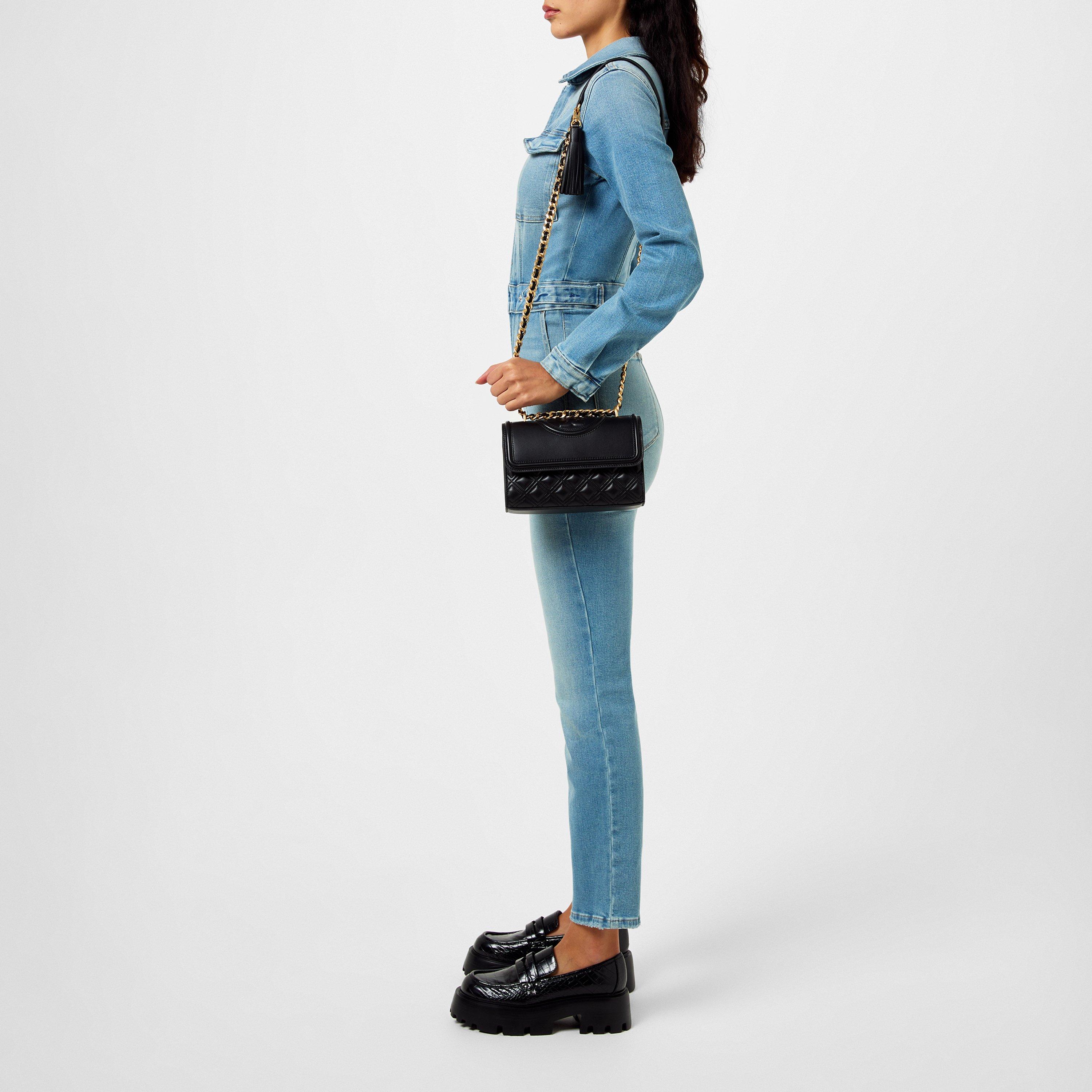 Black - Tory Burch - Fleming Shoulder Bag - 2