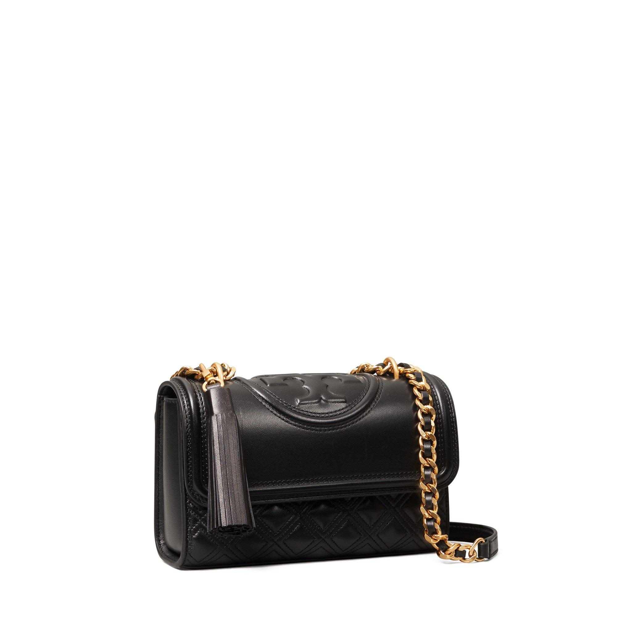 Black - Tory Burch - Fleming Shoulder Bag - 4