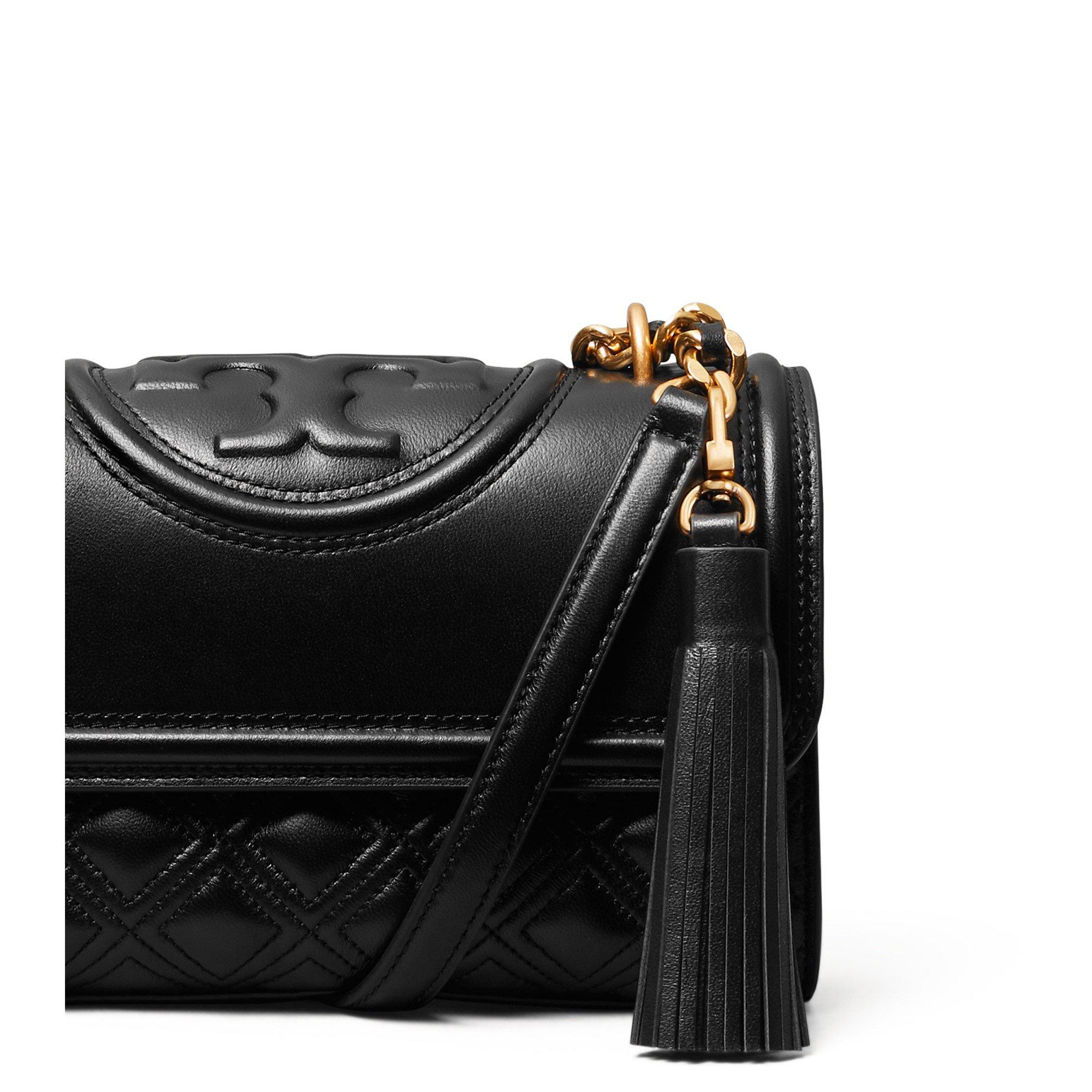 Black - Tory Burch - Fleming Shoulder Bag - 5