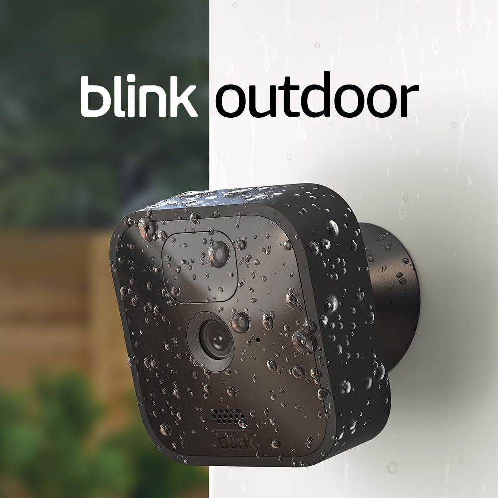 Blink  Outdoor Wireless Battery Smart Hd Cctv Security Camera - Black