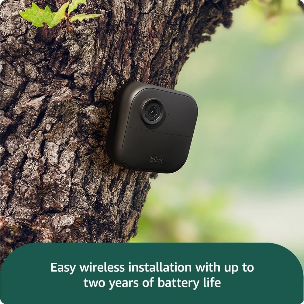 Black - Blink - Outdoor Wireless Battery Smart HD CCTV Security Camera - 7