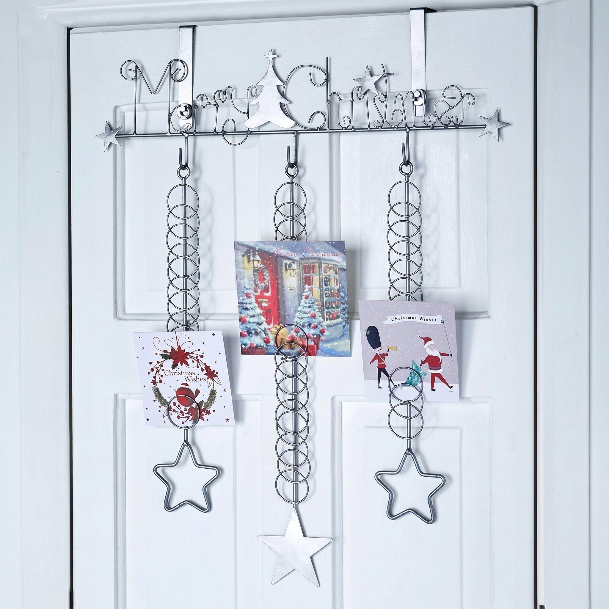 Silver - The Spirit Of Christmas - Christmas Card Holder - 2