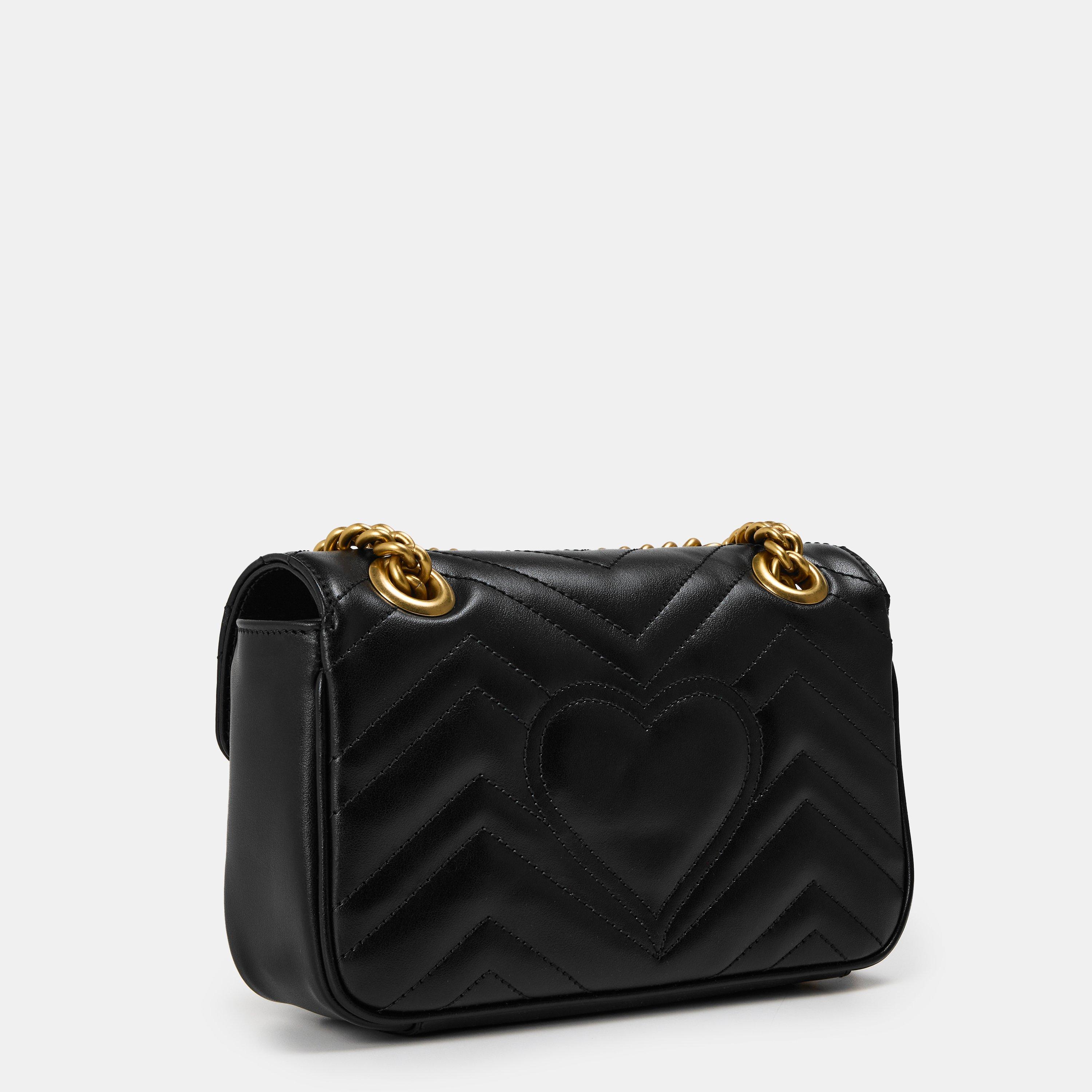 Black 1000 - Gucci - GG Marmont Matellassé Mini Bag - 2