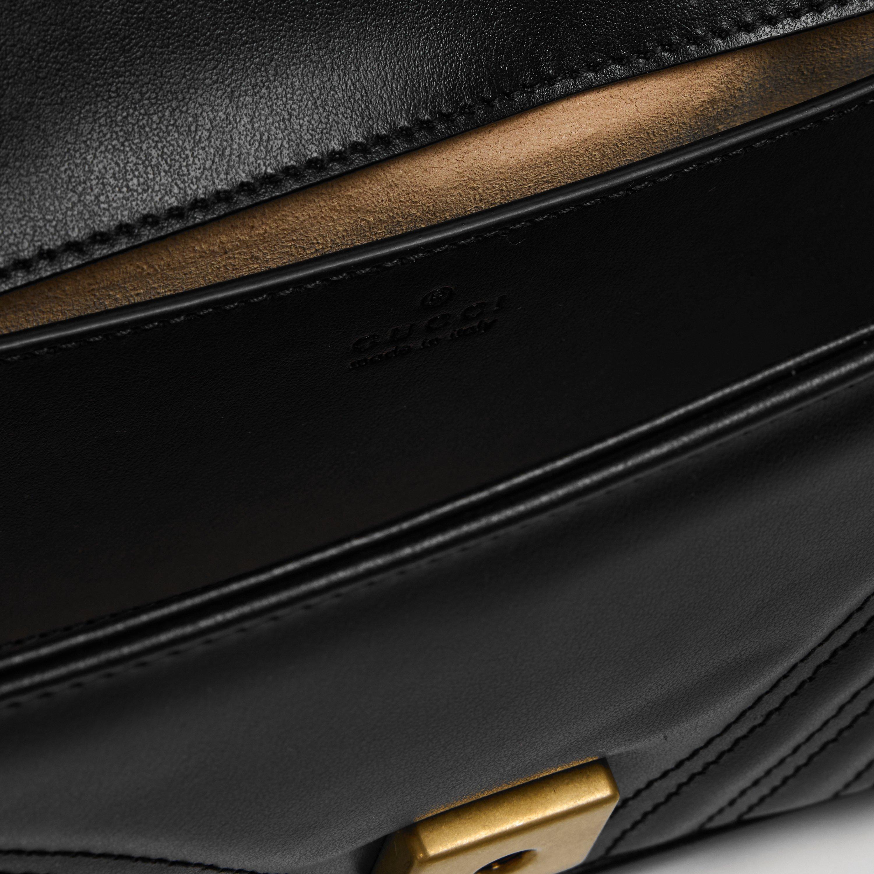 Black 1000 - Gucci - GG Marmont Matellassé Mini Bag - 6