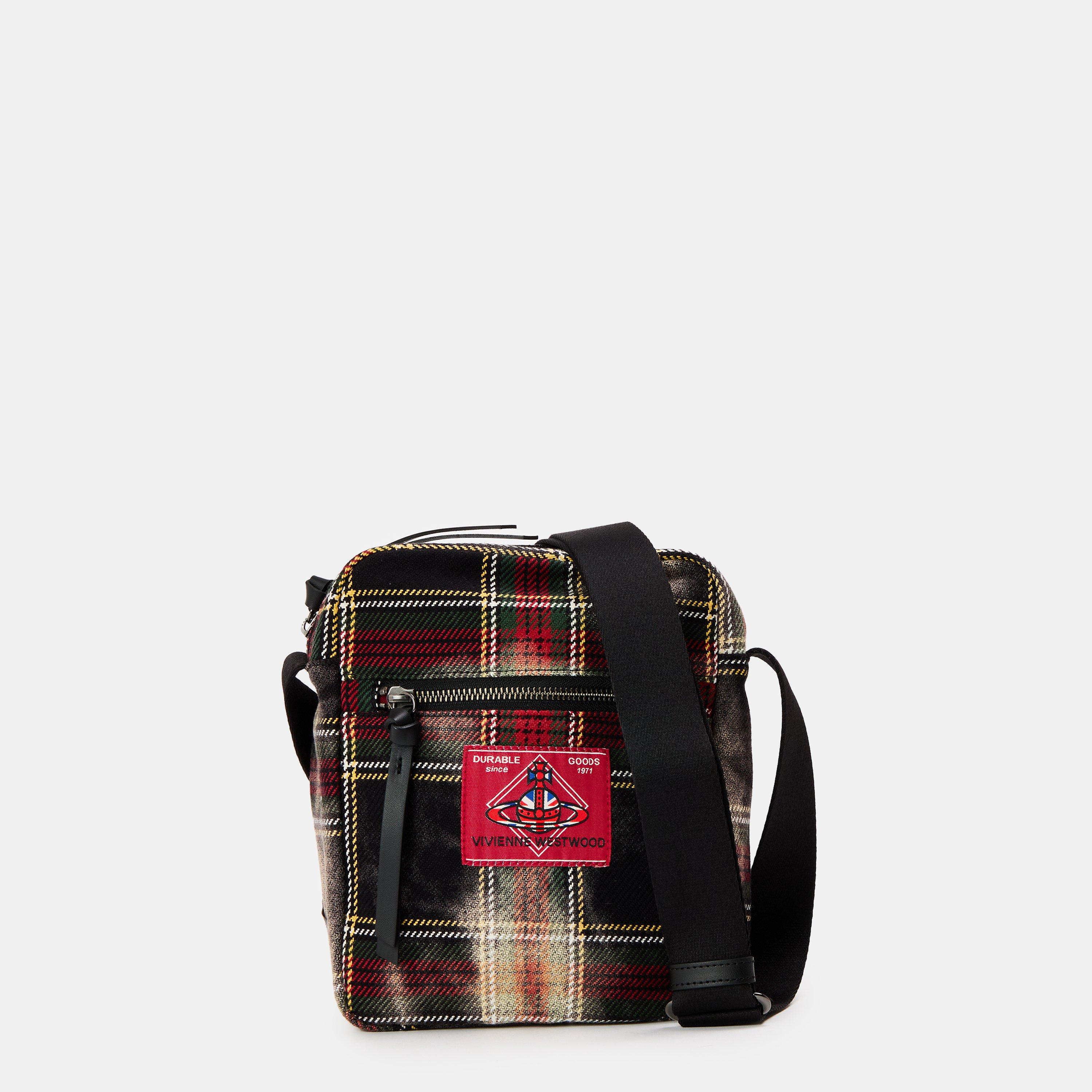 Tartan - Vivienne Westwood - Men's Viv Luke Cross Body Bag - 1