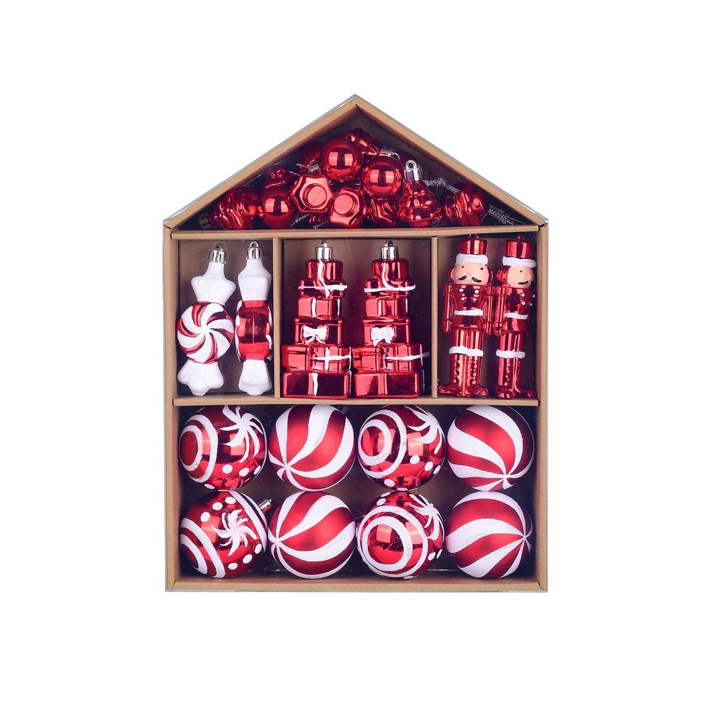 Candy Cane - The Spirit Of Christmas - 30 piece Bauble House - 5